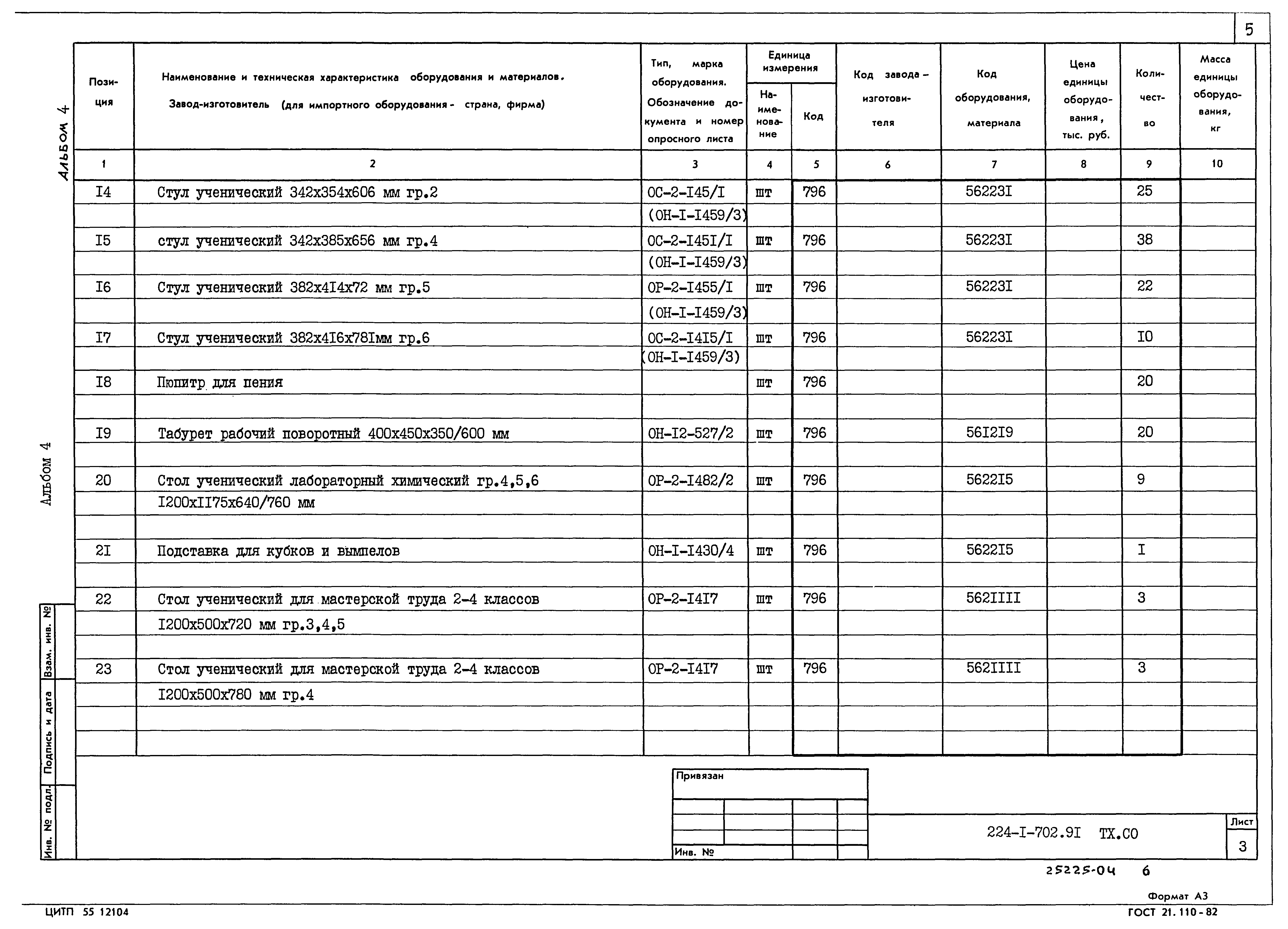 Типовой проект 224-1-702.91