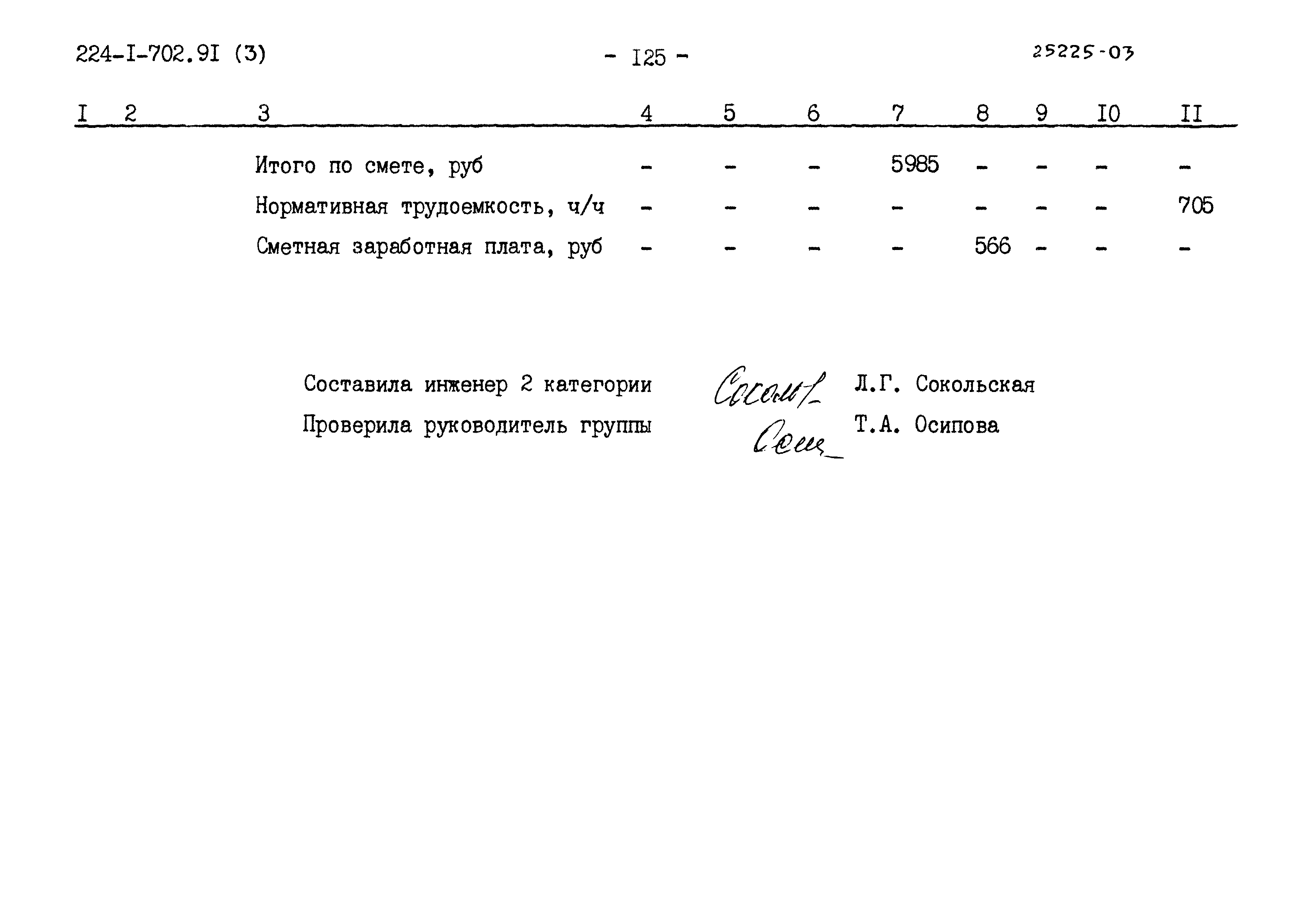 Типовой проект 224-1-702.91