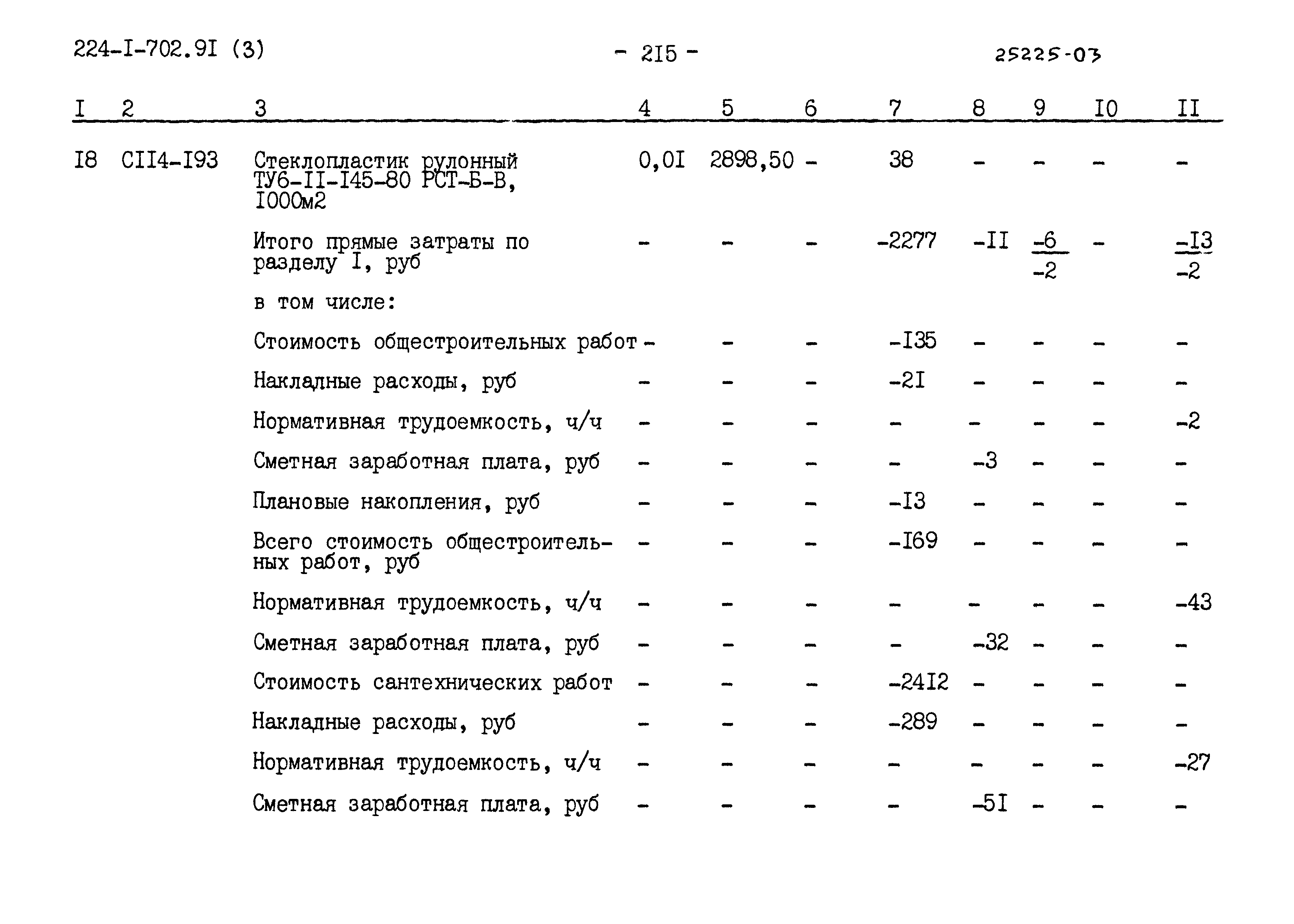Типовой проект 224-1-702.91