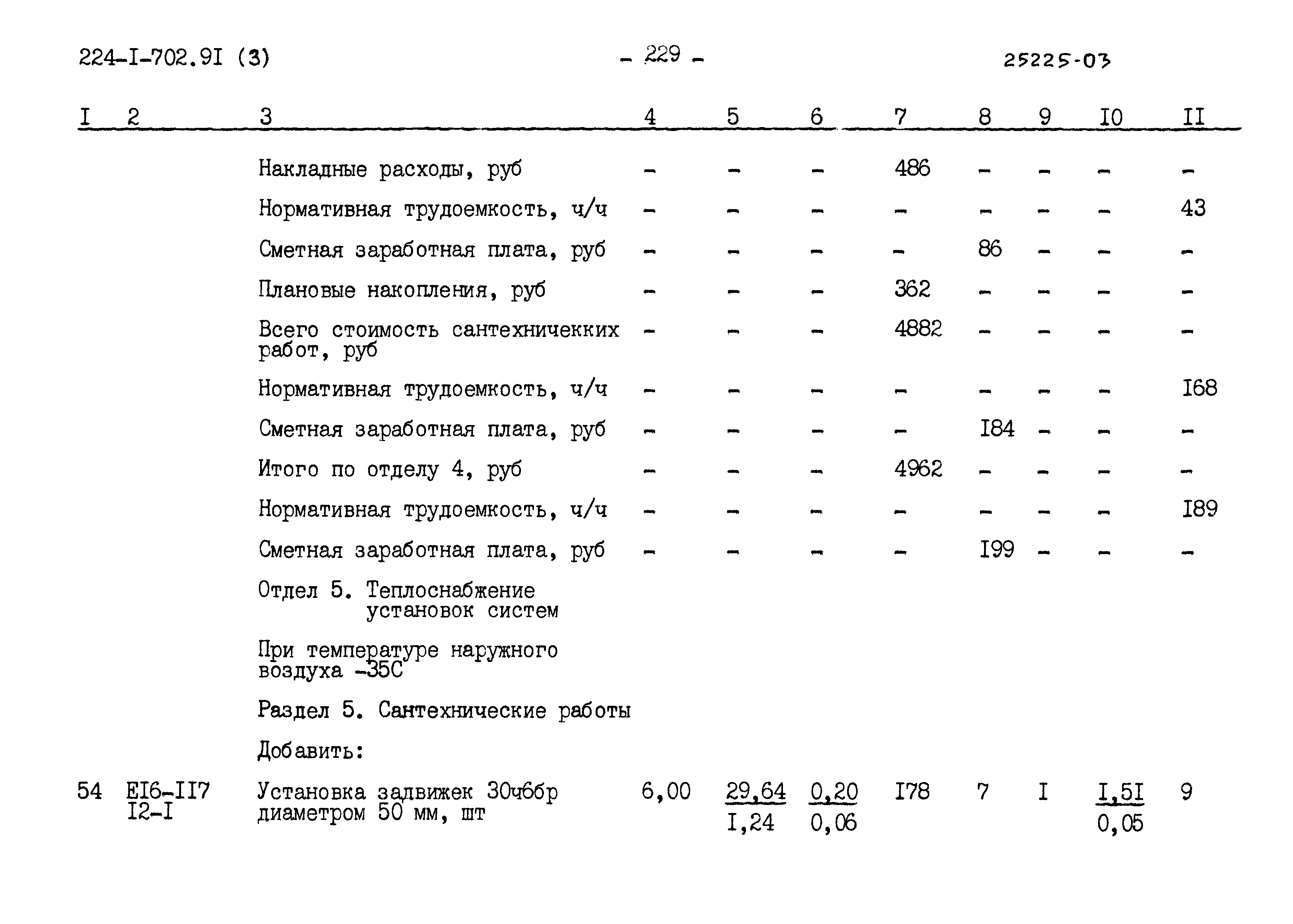 Типовой проект 224-1-702.91