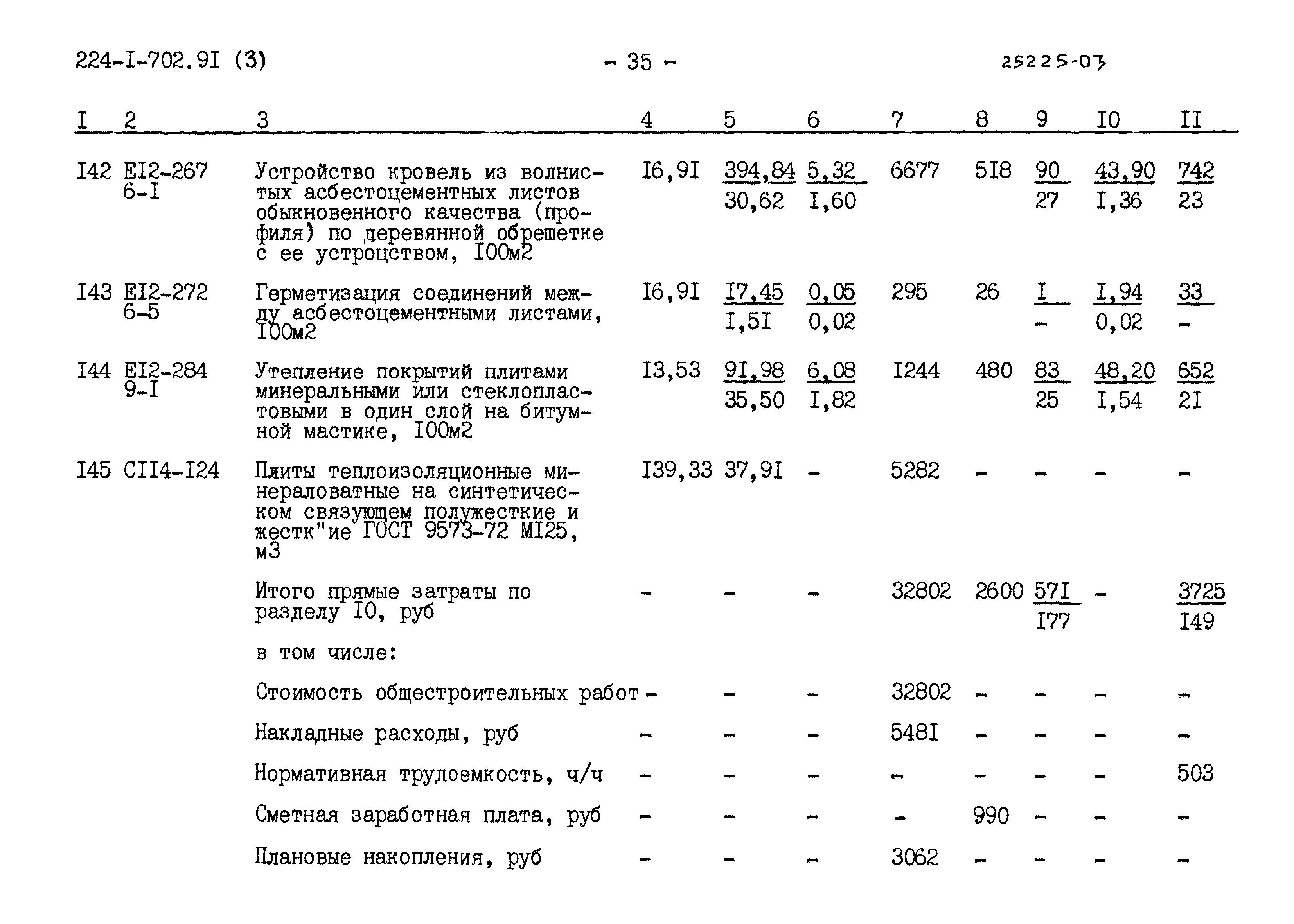 Типовой проект 224-1-702.91