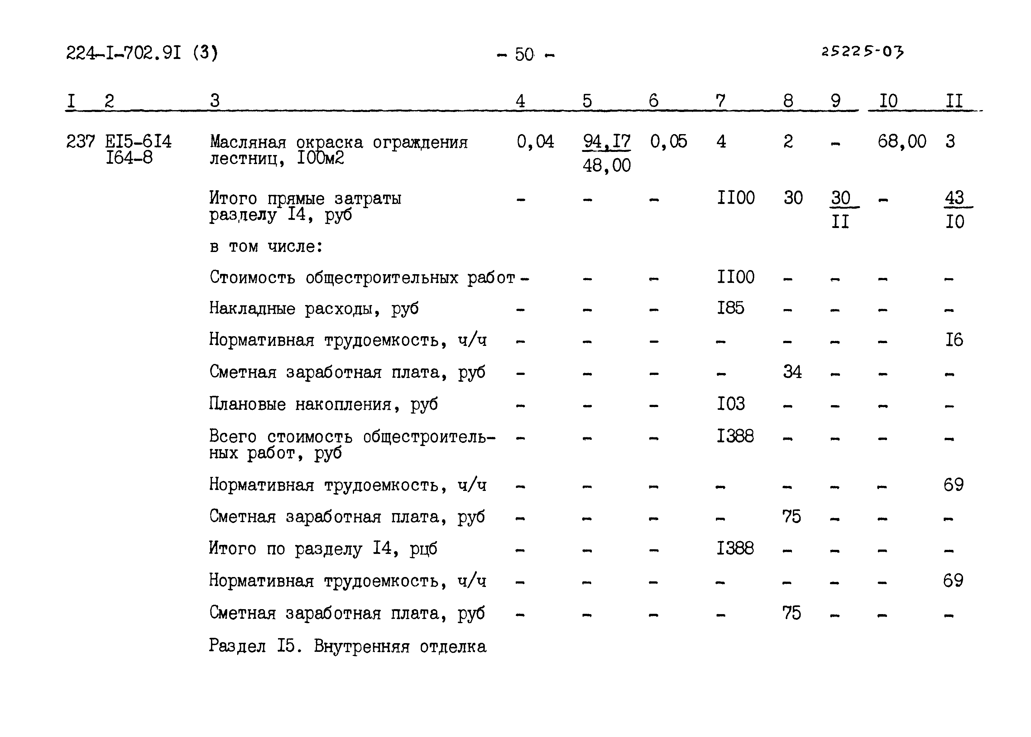 Типовой проект 224-1-702.91