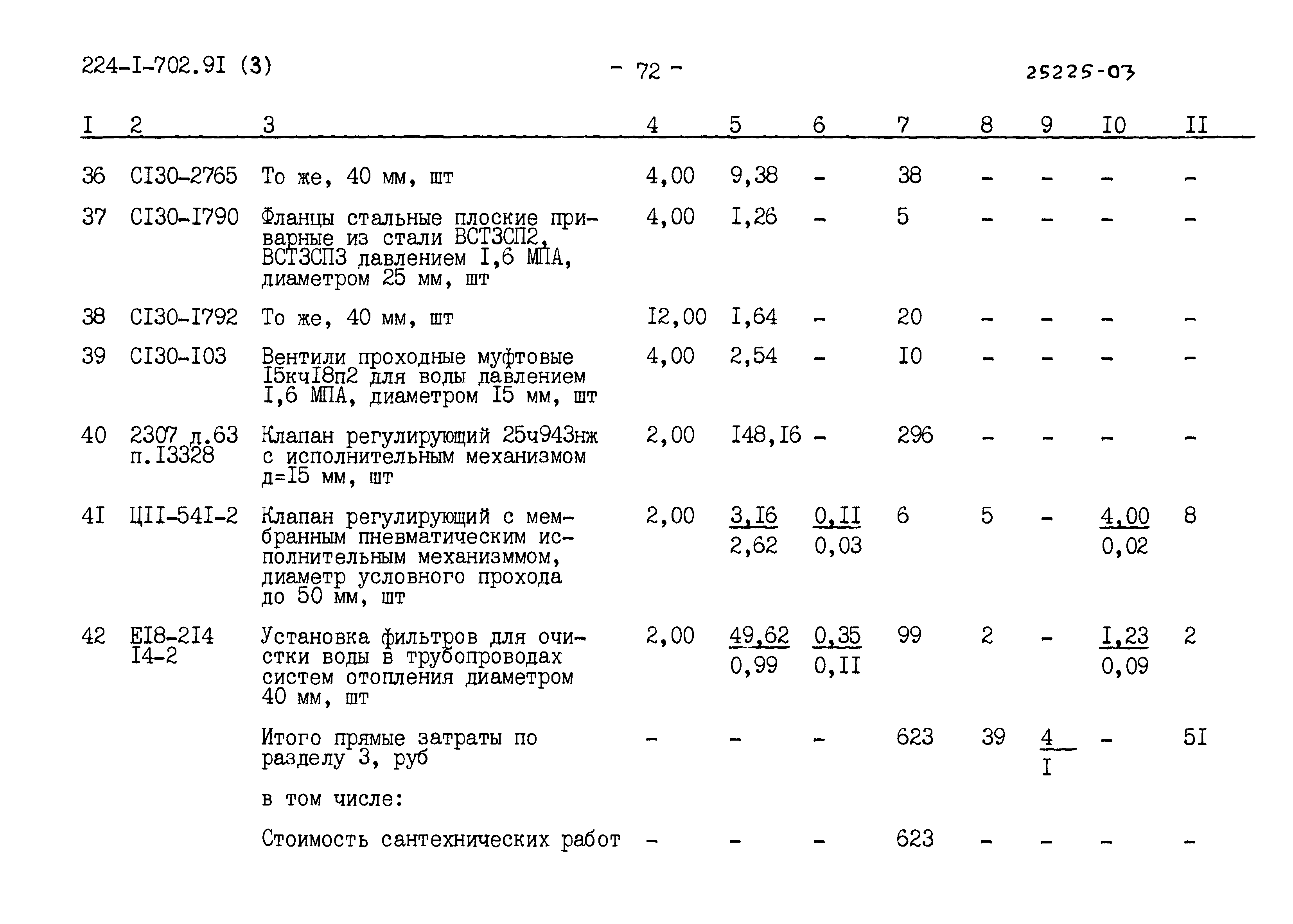 Типовой проект 224-1-702.91