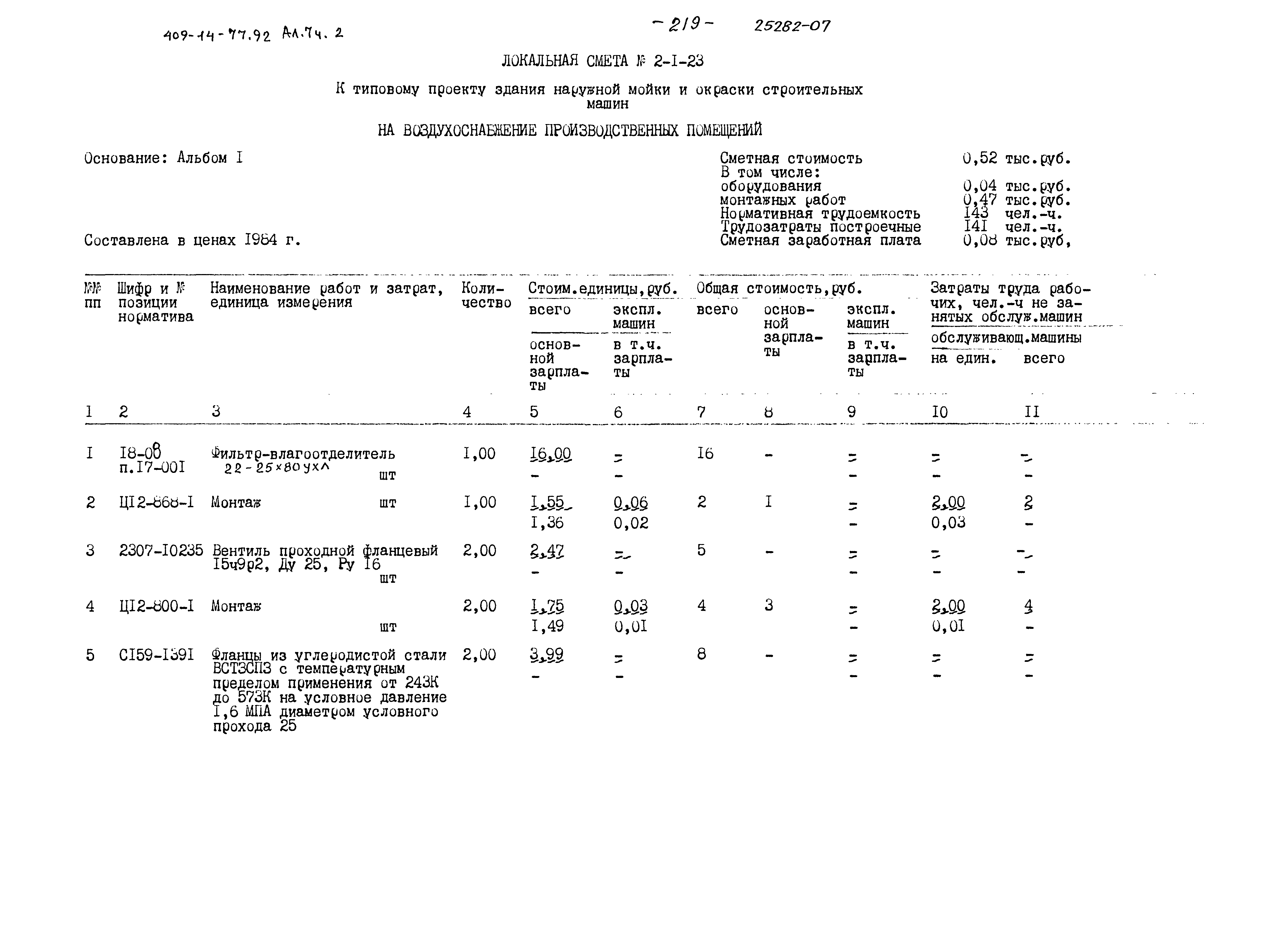 Типовой проект 409-14-77.92