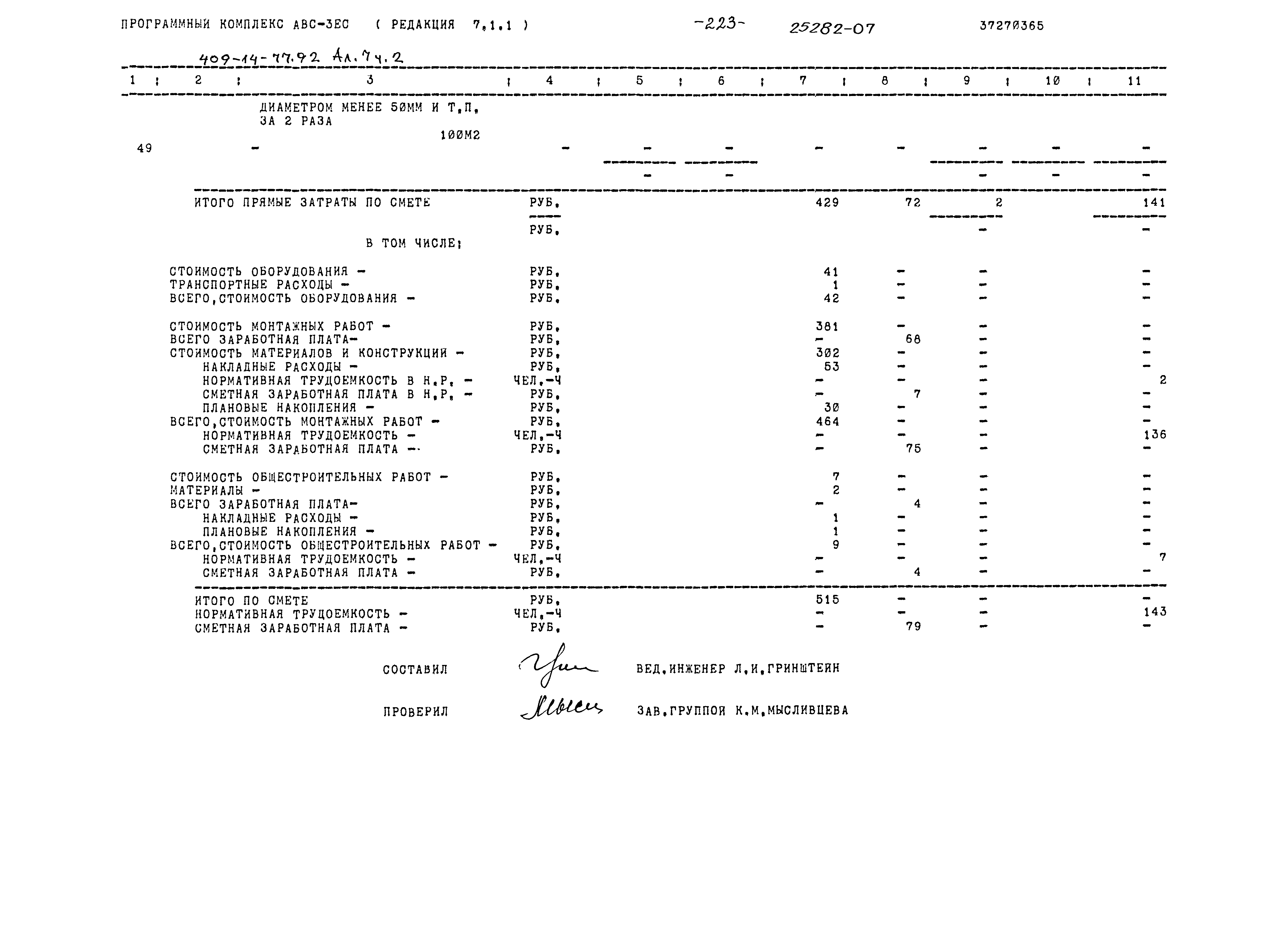 Типовой проект 409-14-77.92