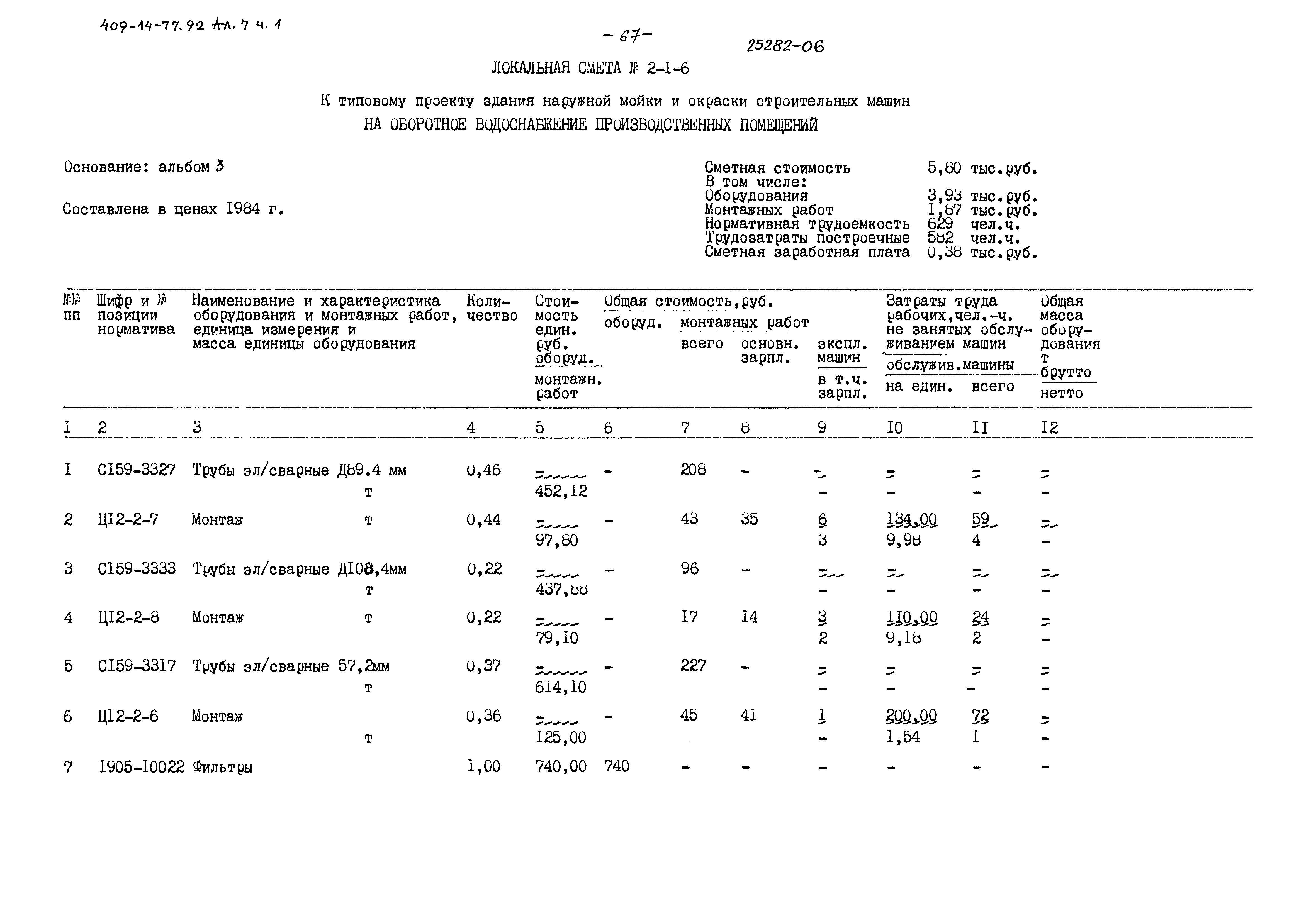 Типовой проект 409-14-77.92