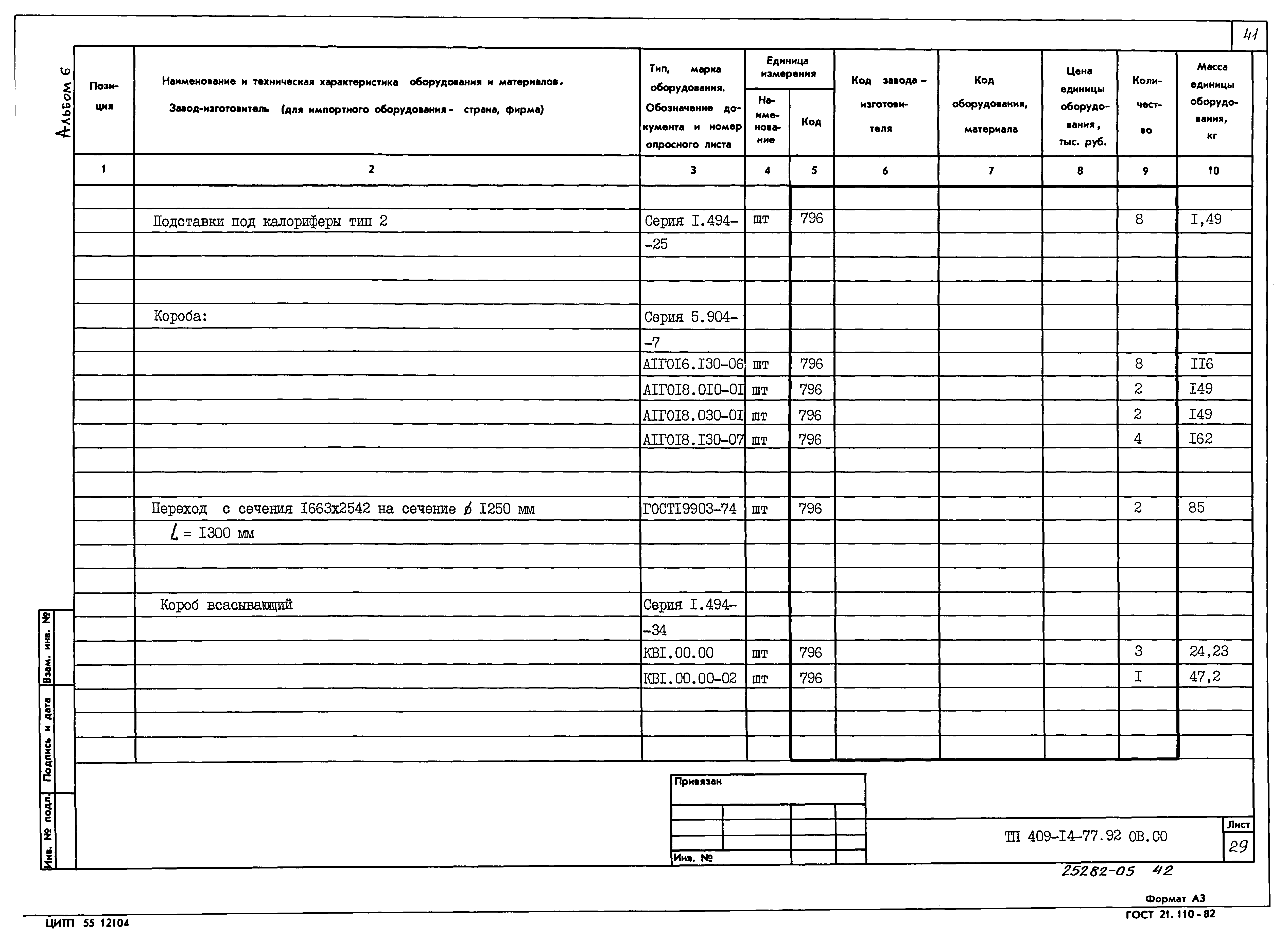 Типовой проект 409-14-77.92