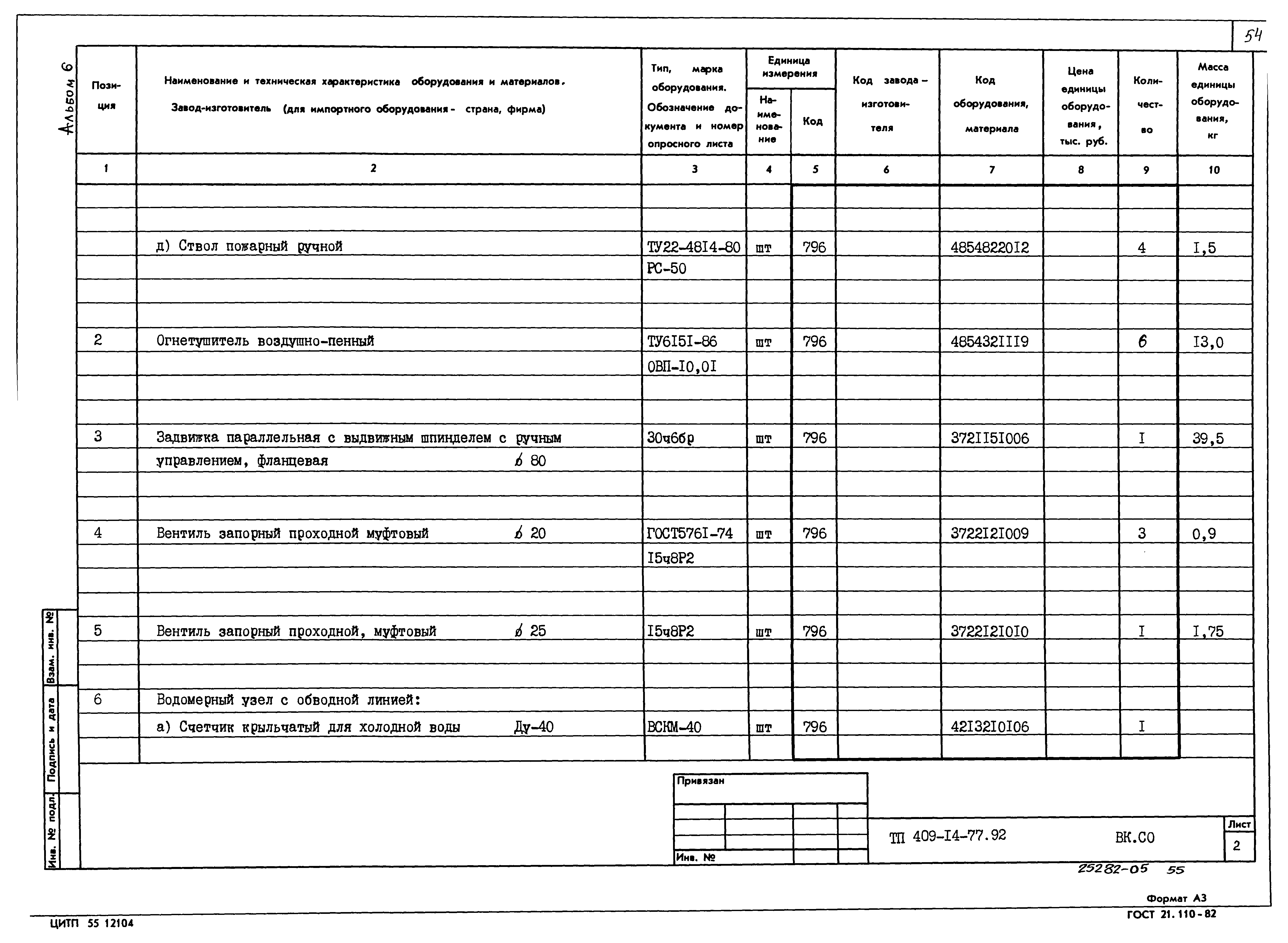 Типовой проект 409-14-77.92