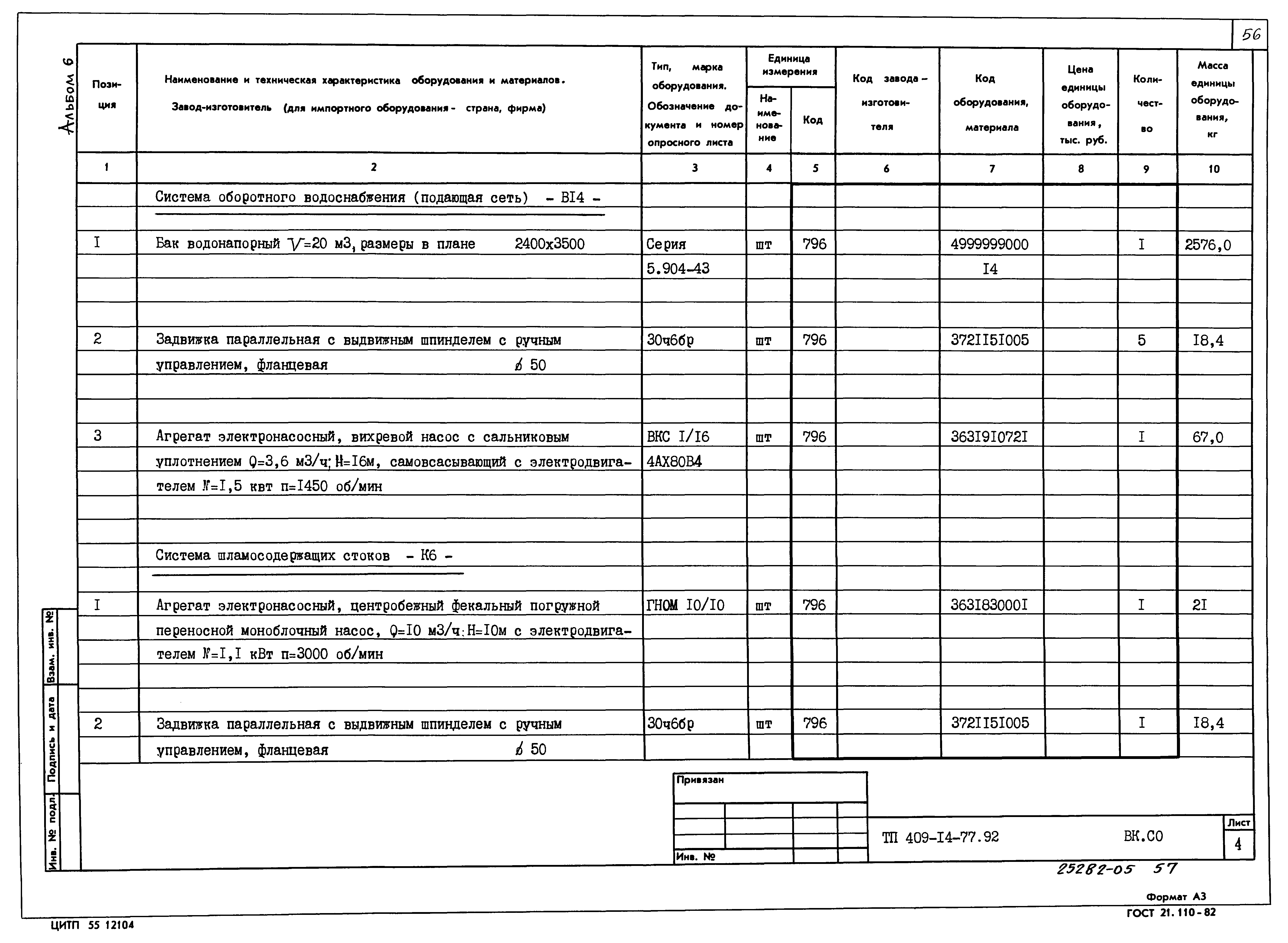 Типовой проект 409-14-77.92