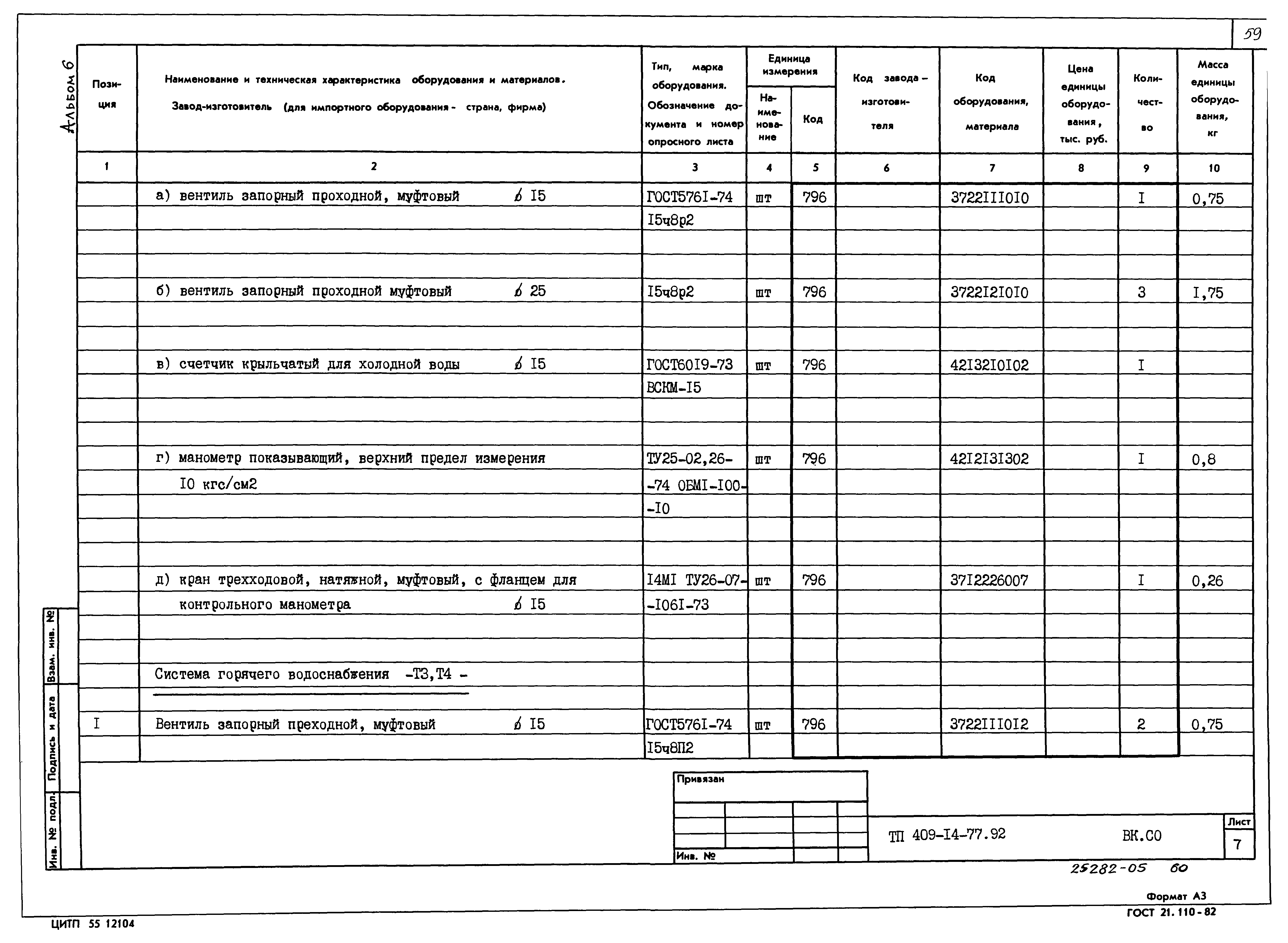 Типовой проект 409-14-77.92