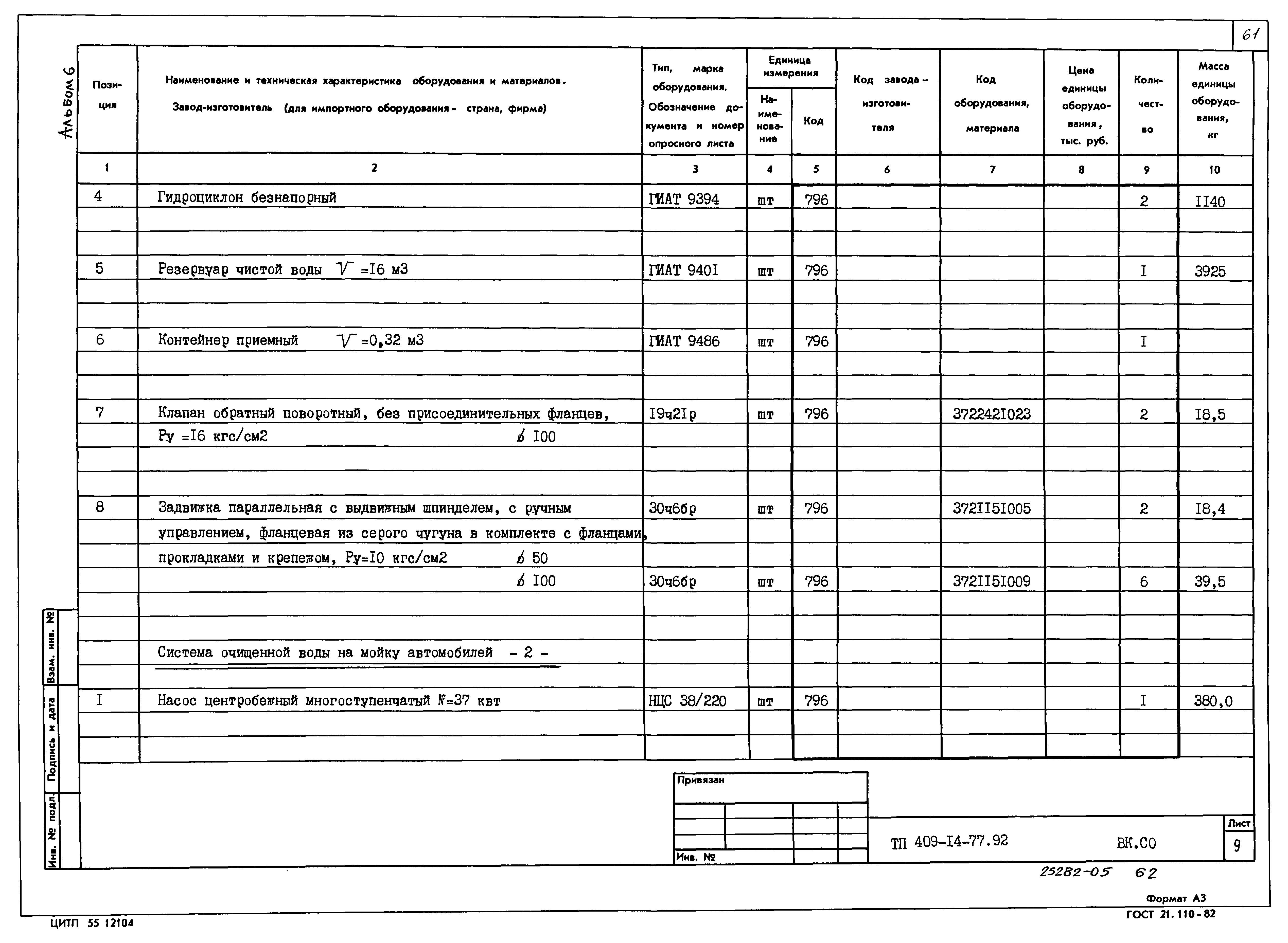Типовой проект 409-14-77.92
