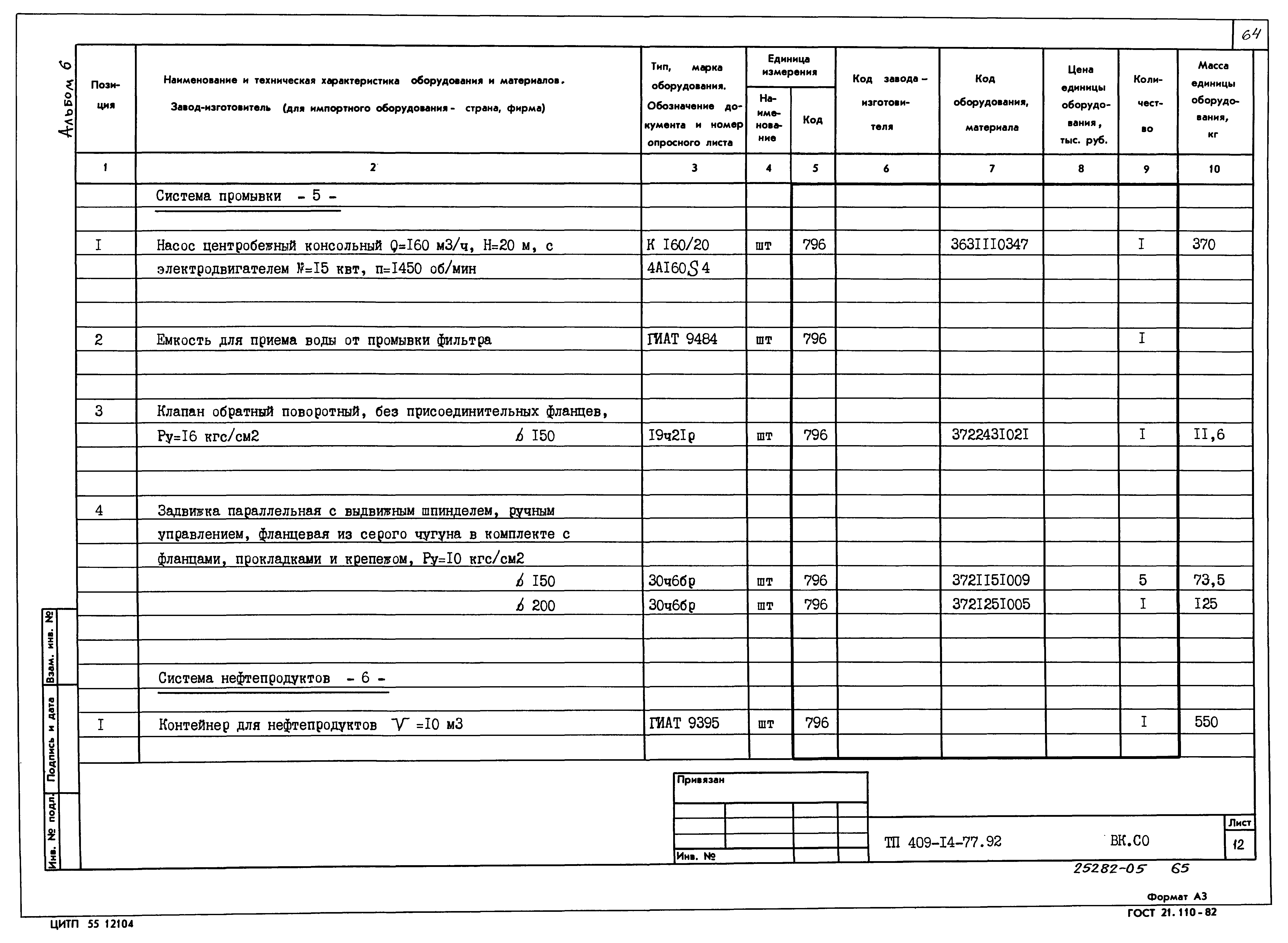 Типовой проект 409-14-77.92