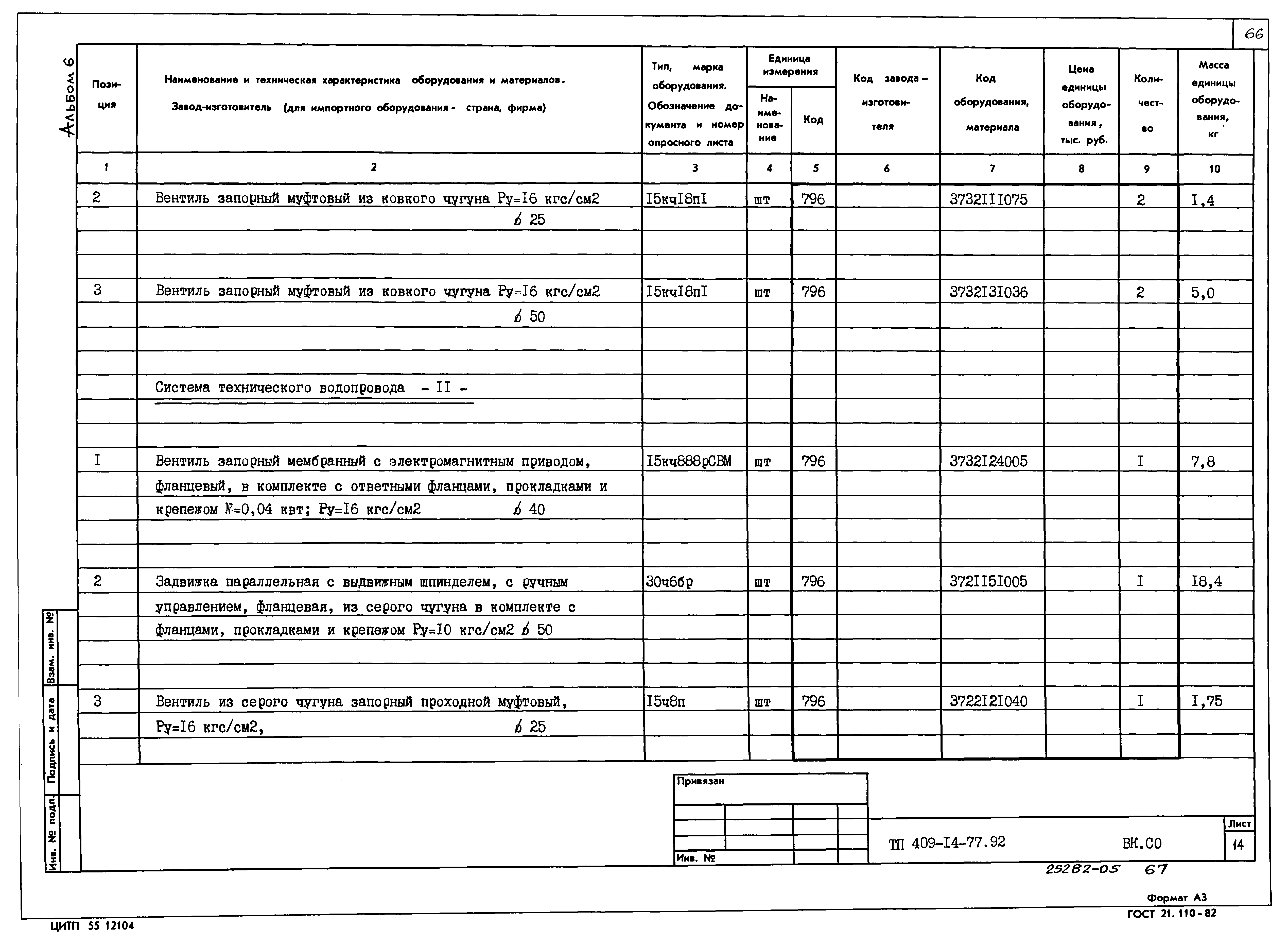 Типовой проект 409-14-77.92