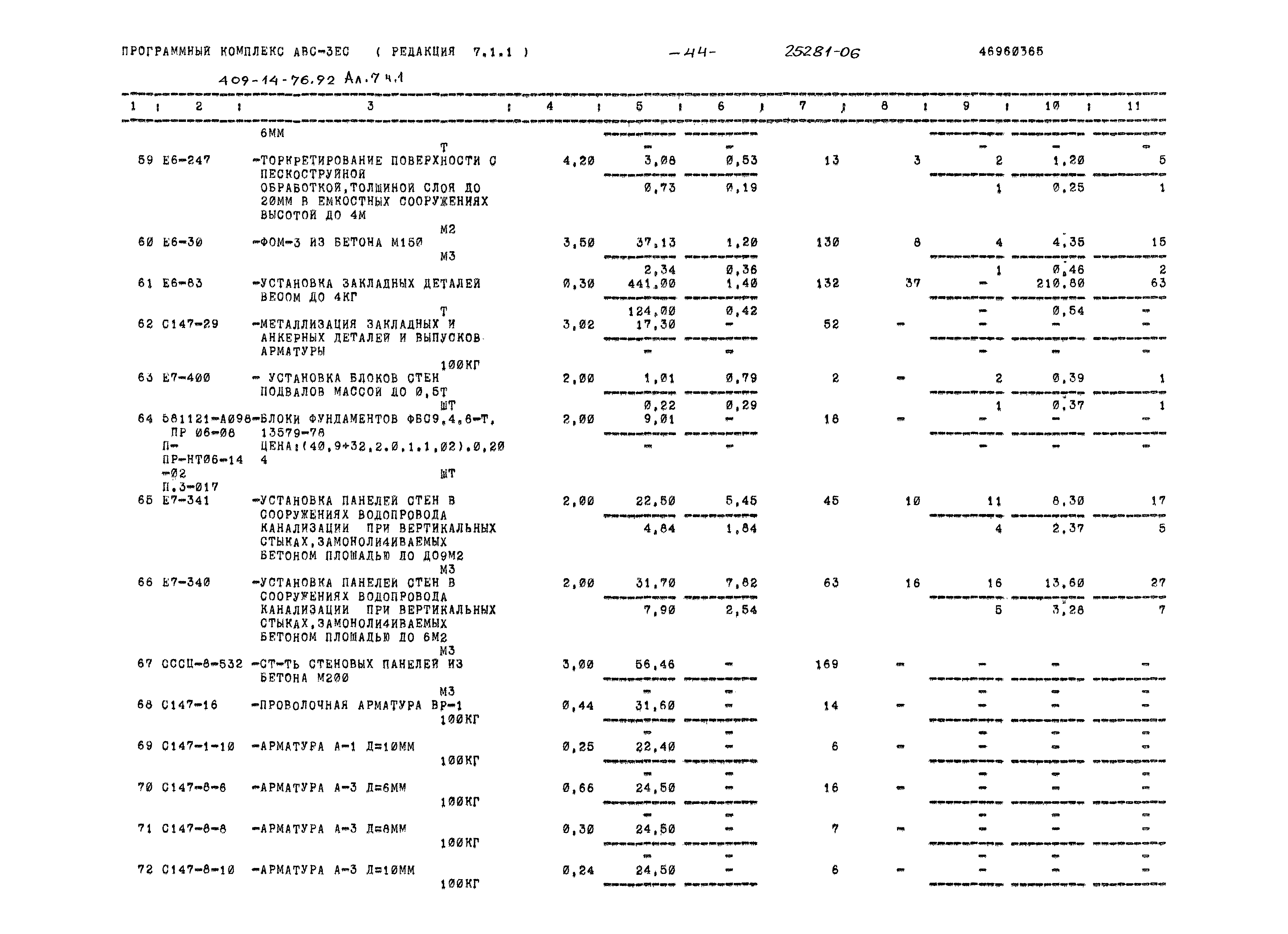 Типовой проект 409-14-76.92