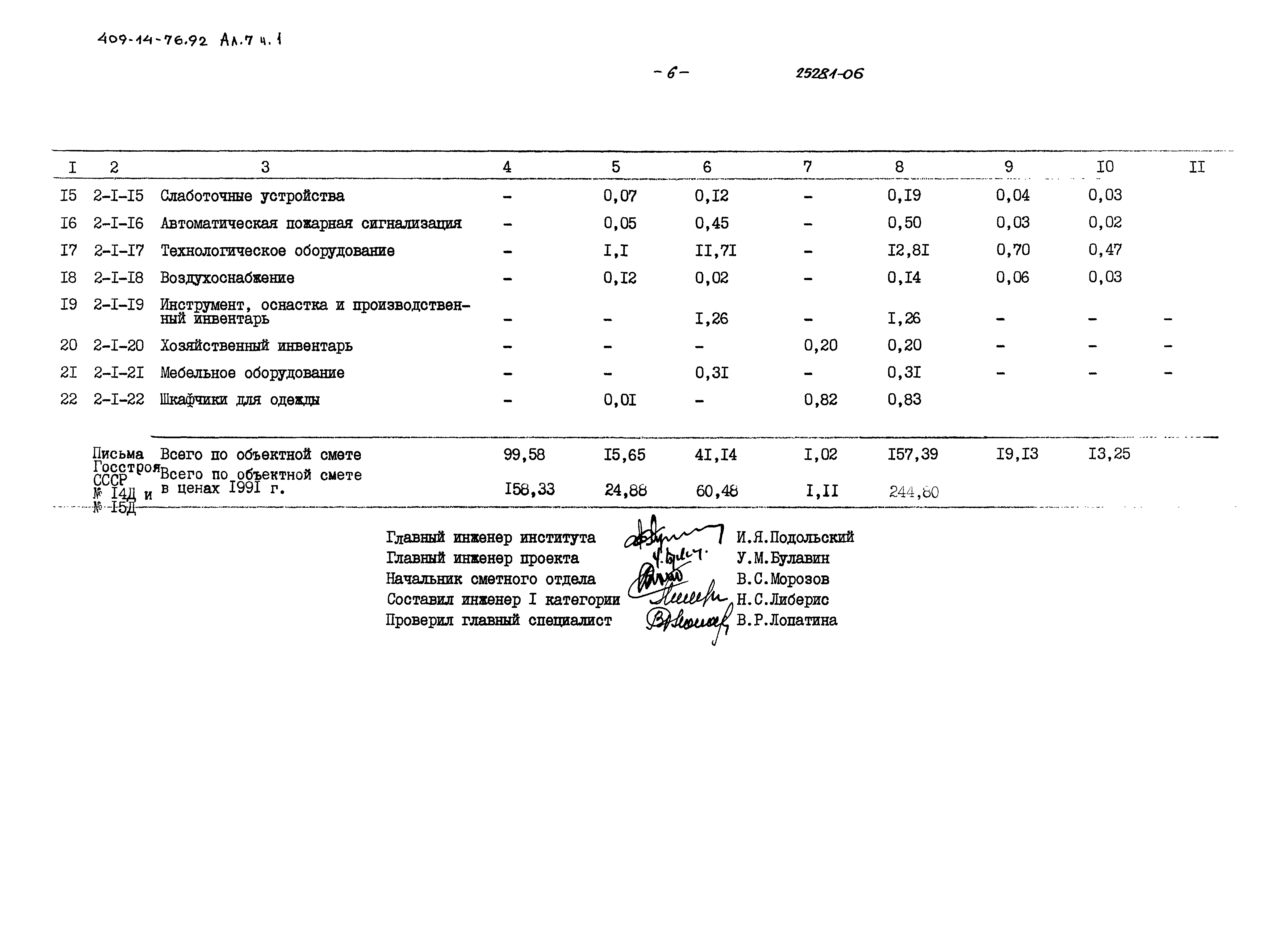 Типовой проект 409-14-76.92