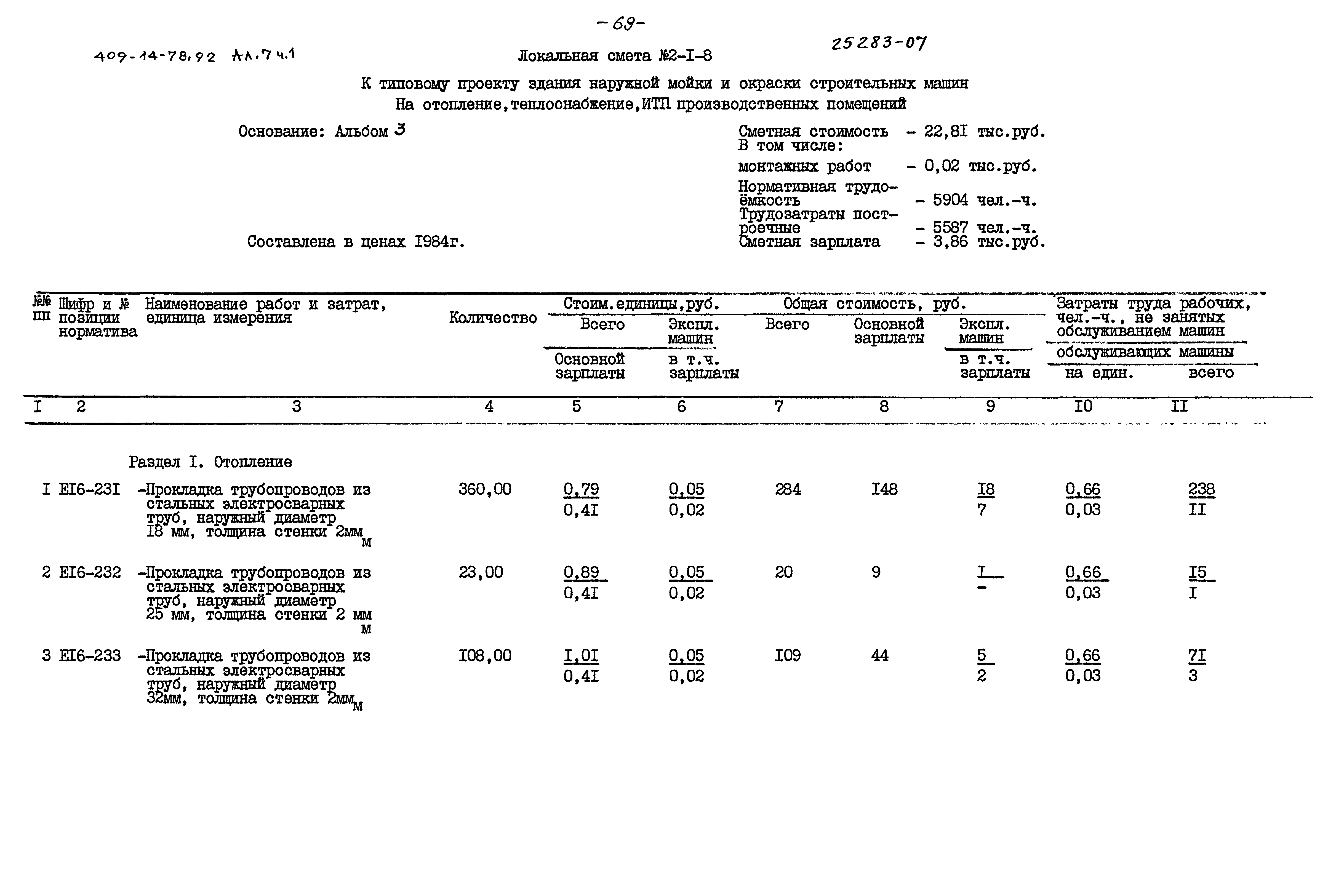 Типовой проект 409-14-78.92