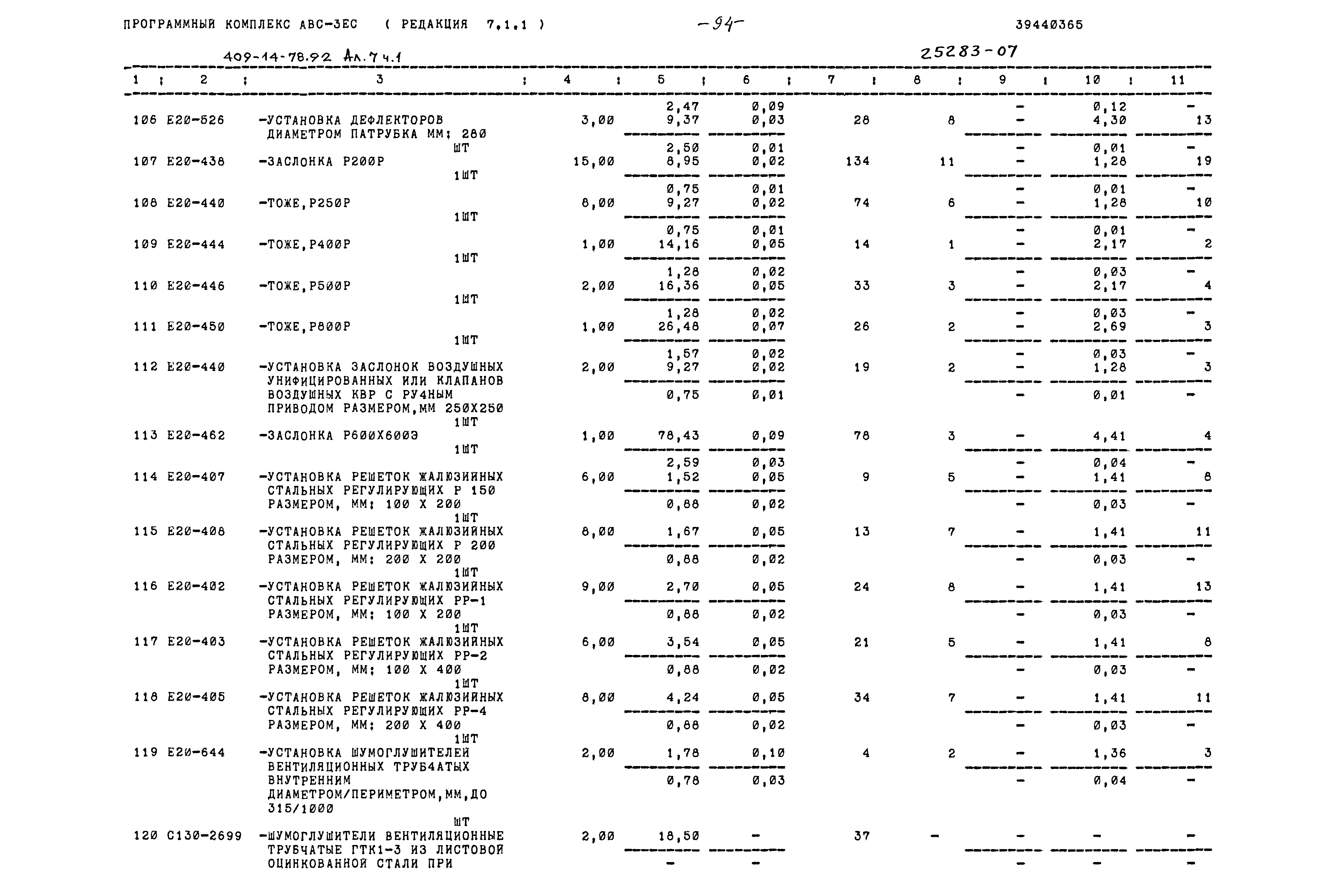 Типовой проект 409-14-78.92