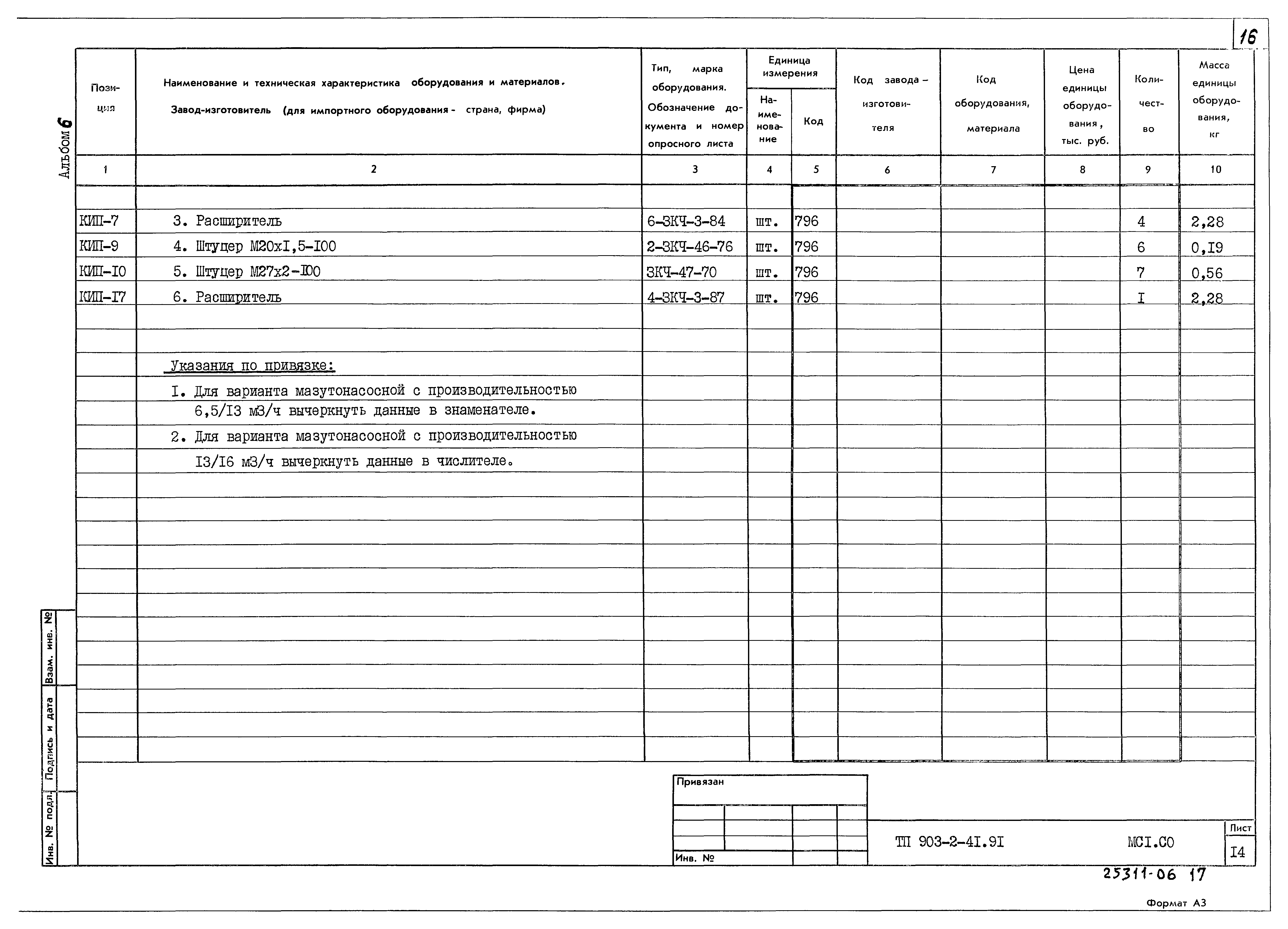 Типовой проект 903-2-41.91
