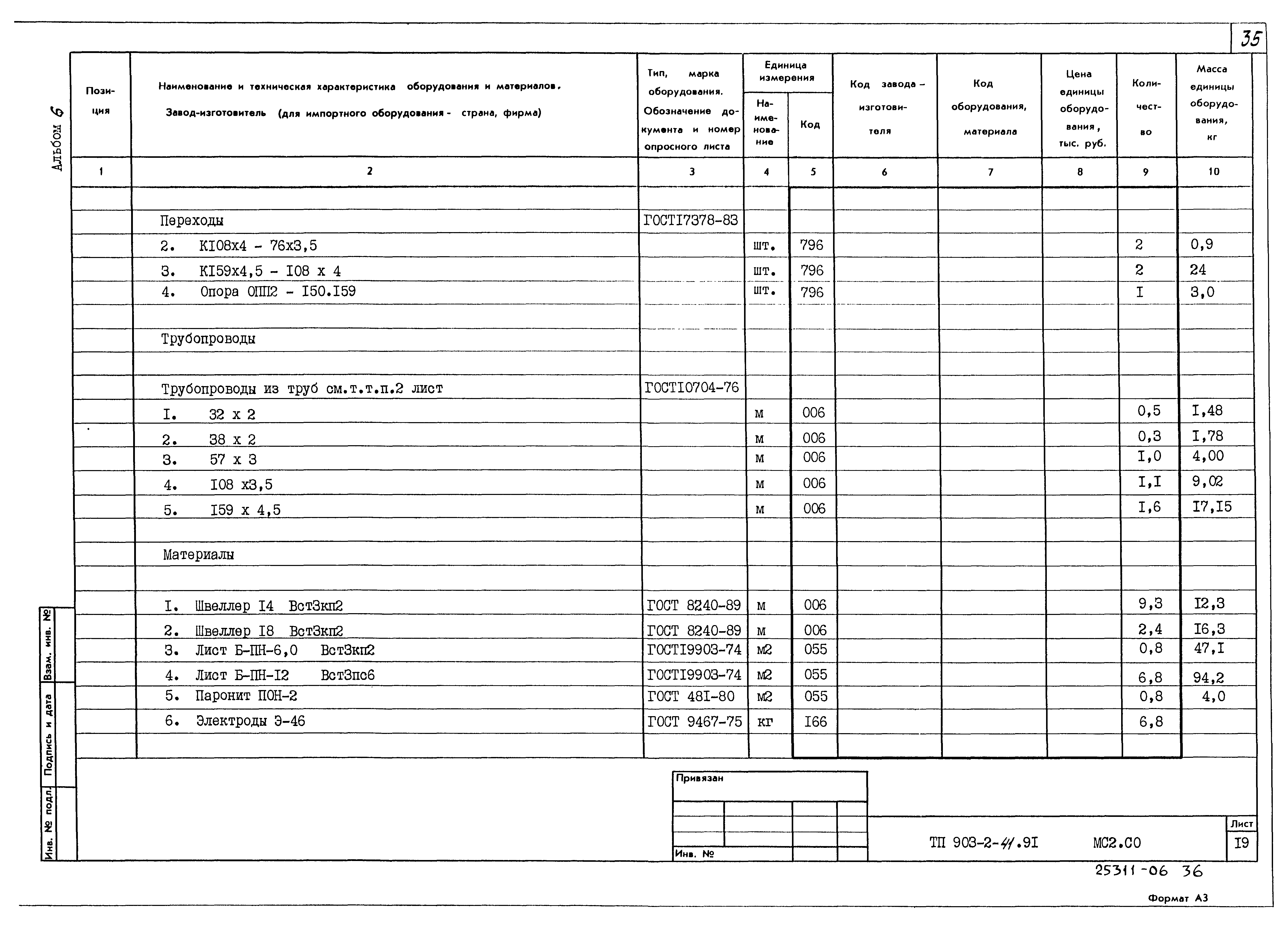 Типовой проект 903-2-41.91