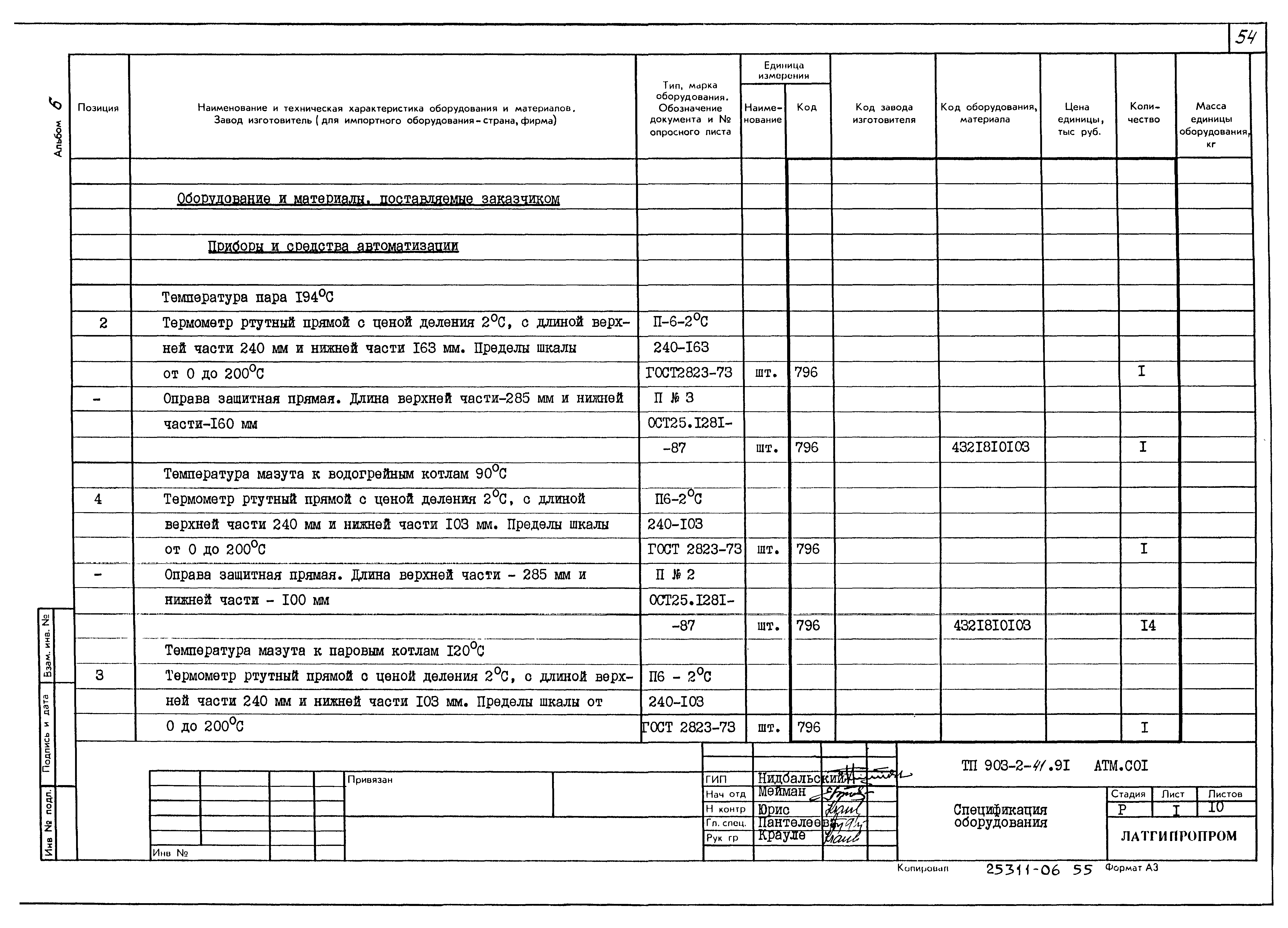 Типовой проект 903-2-41.91