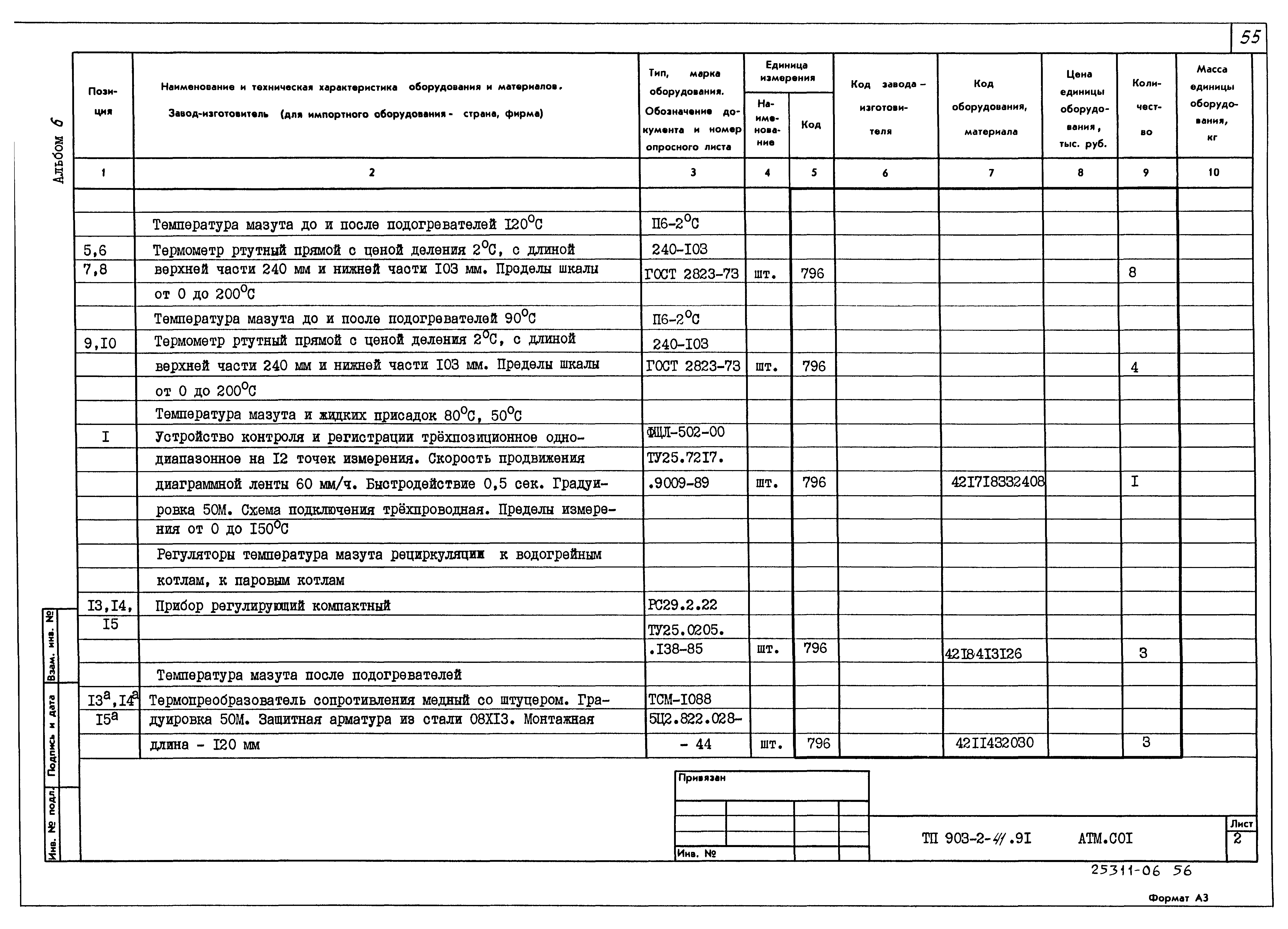 Типовой проект 903-2-41.91