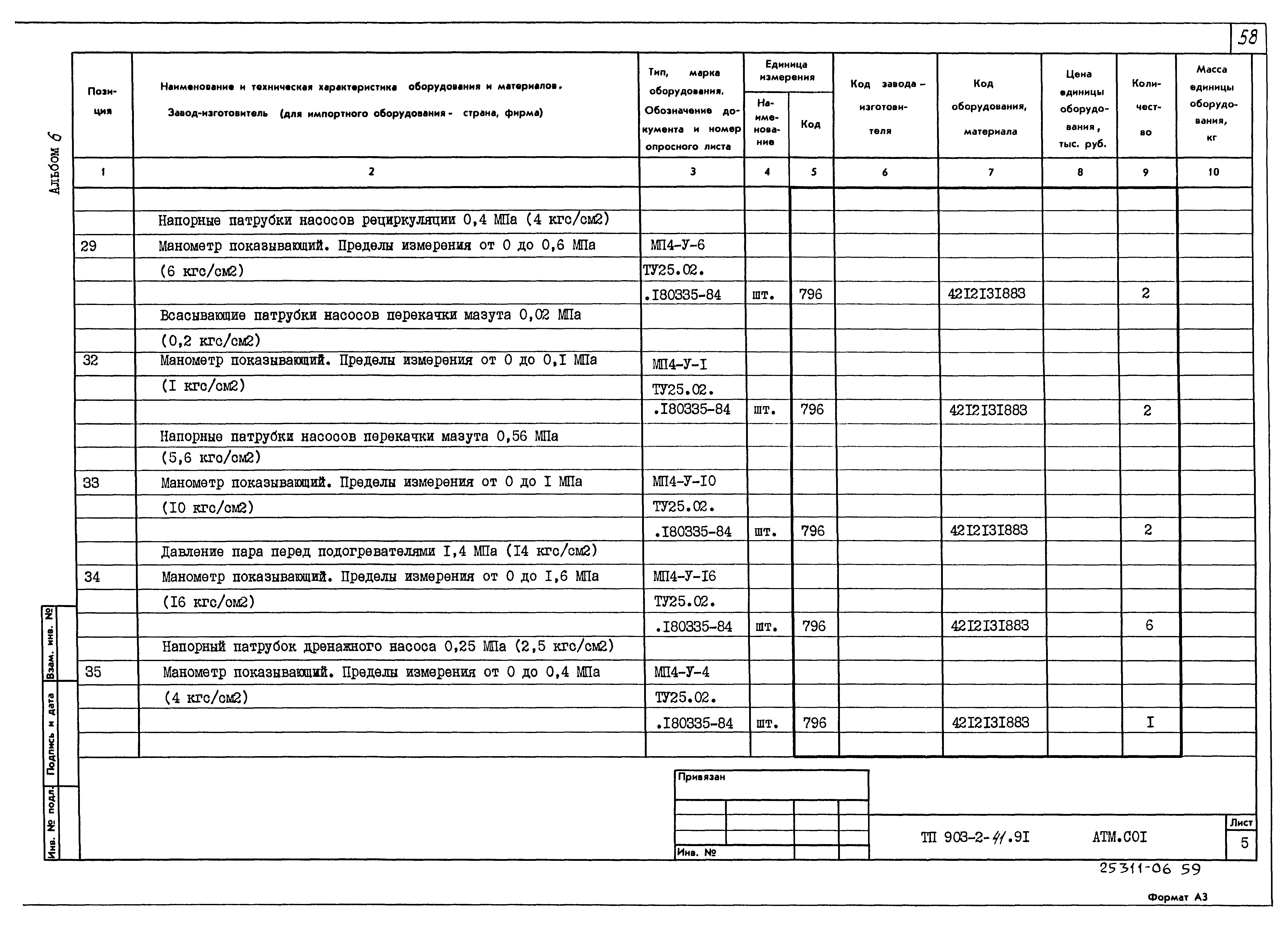 Типовой проект 903-2-41.91