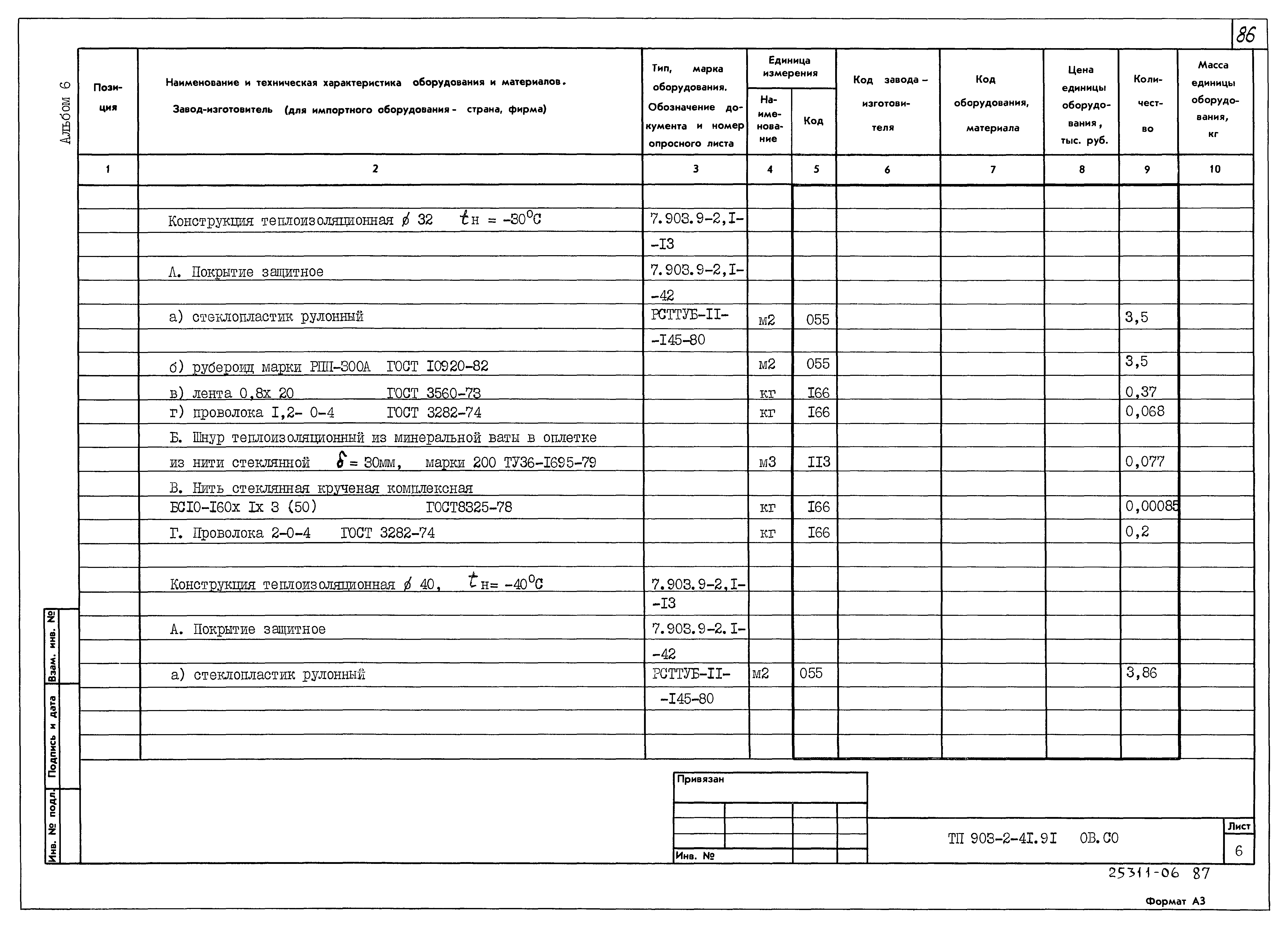Типовой проект 903-2-41.91