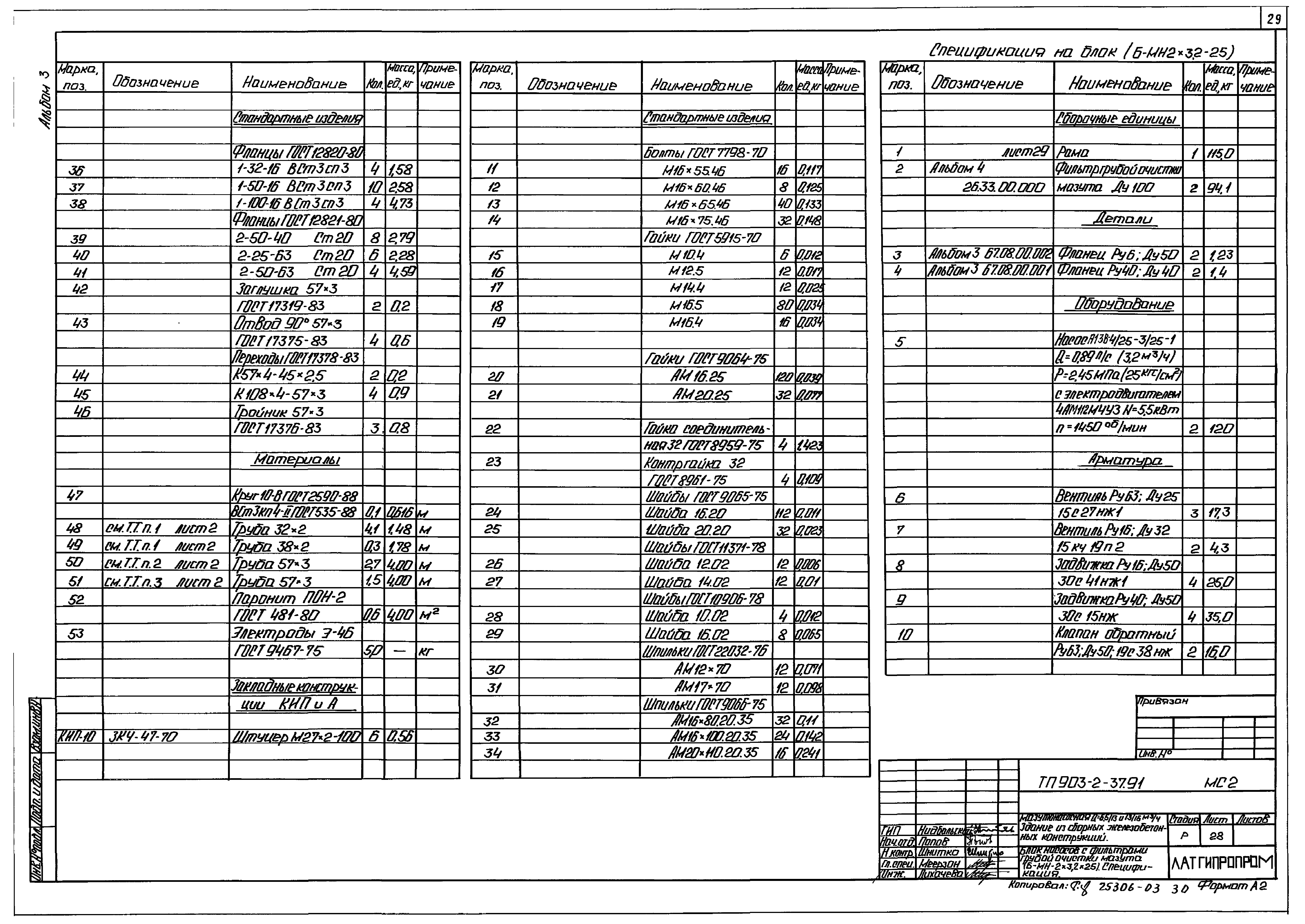 Типовой проект 903-2-41.91