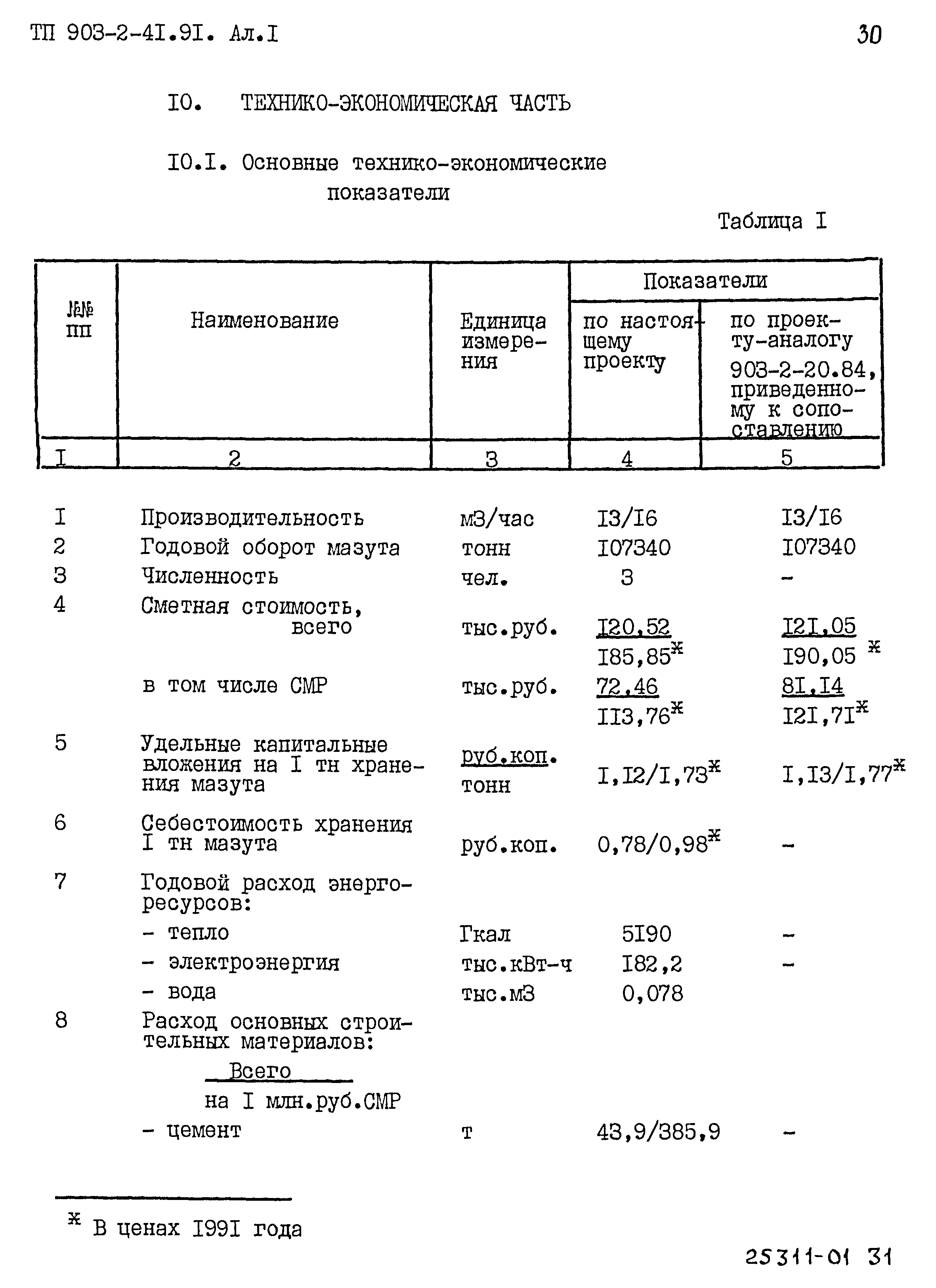 Типовой проект 903-2-41.91