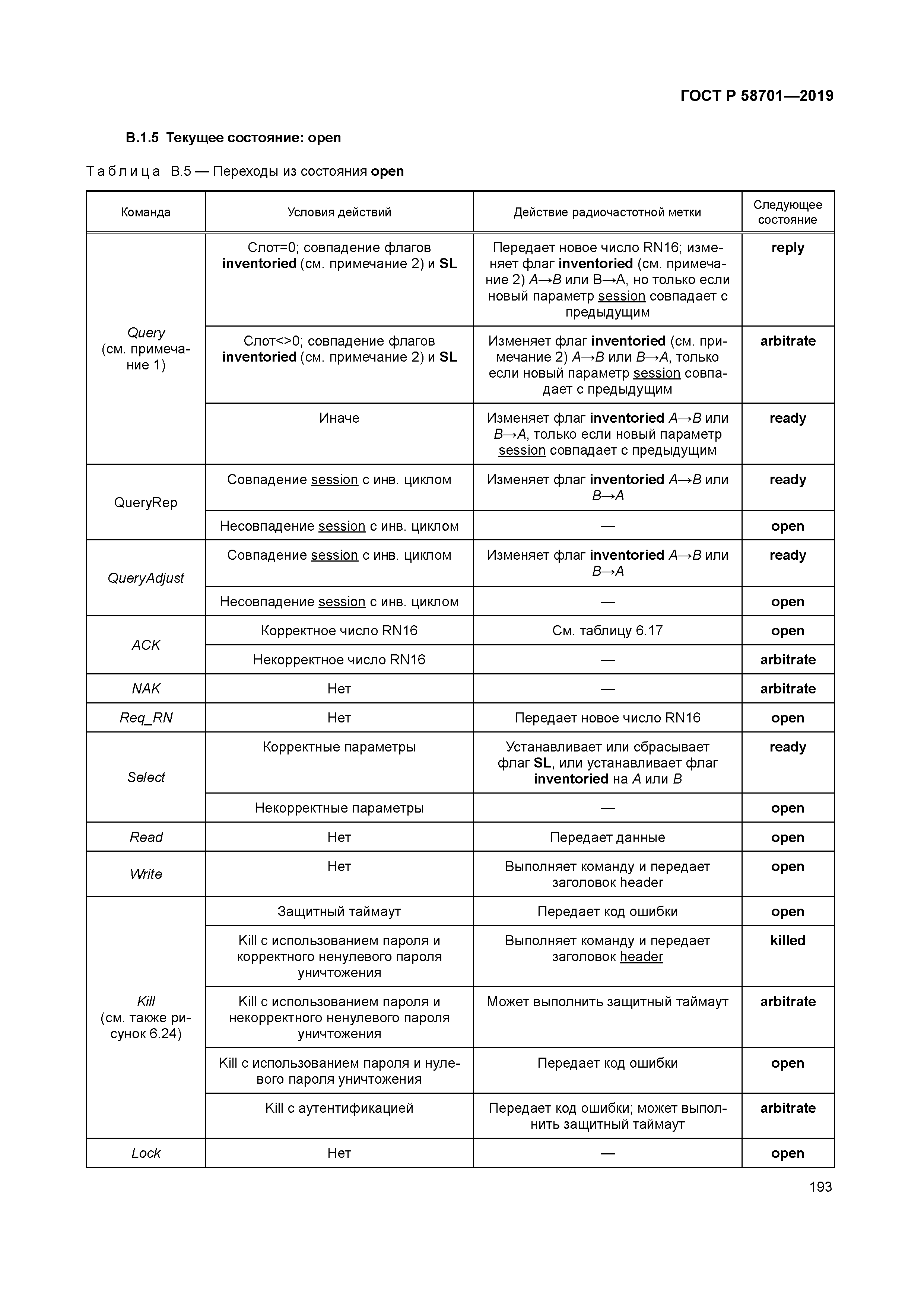 ГОСТ Р 58701-2019