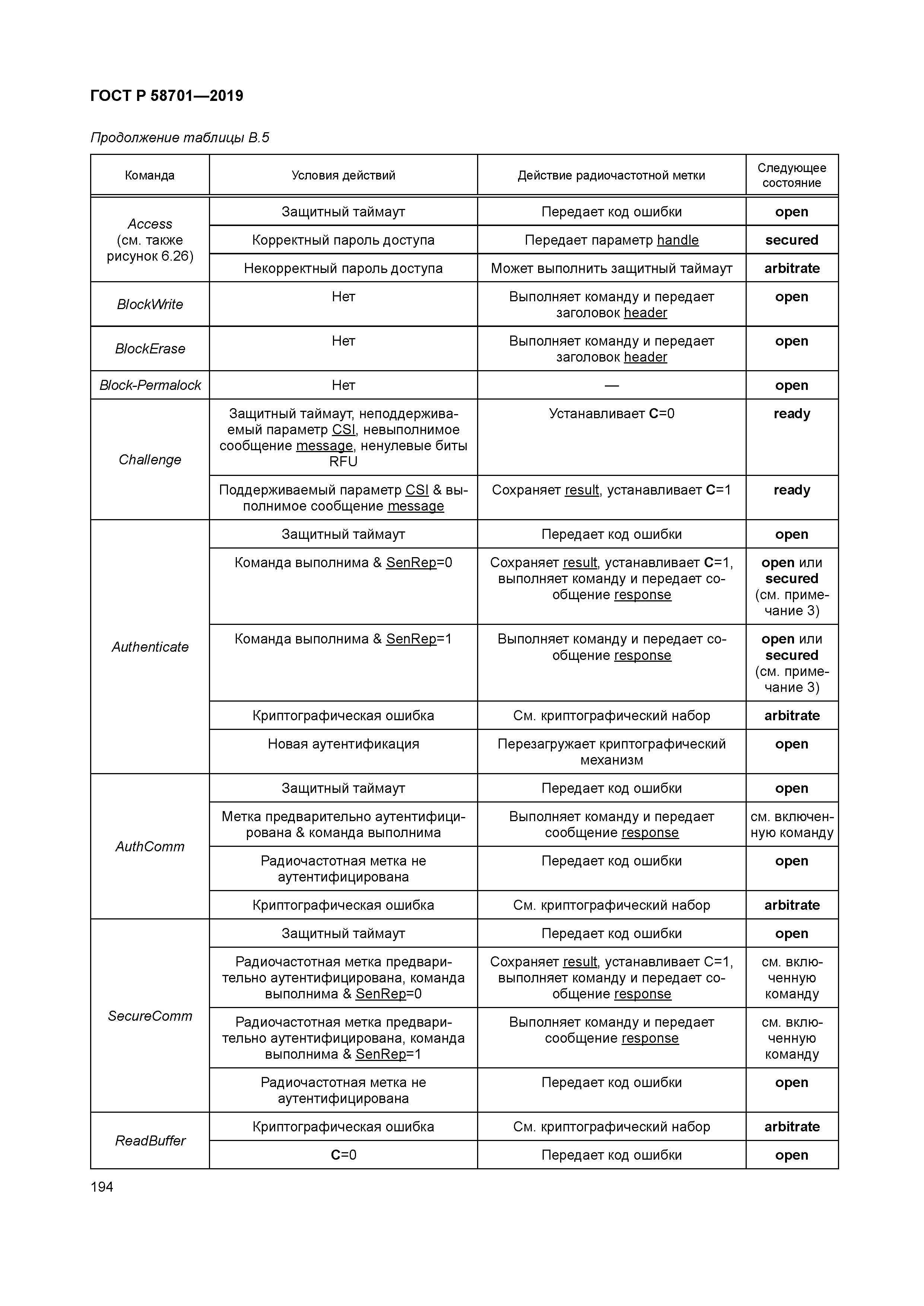 ГОСТ Р 58701-2019