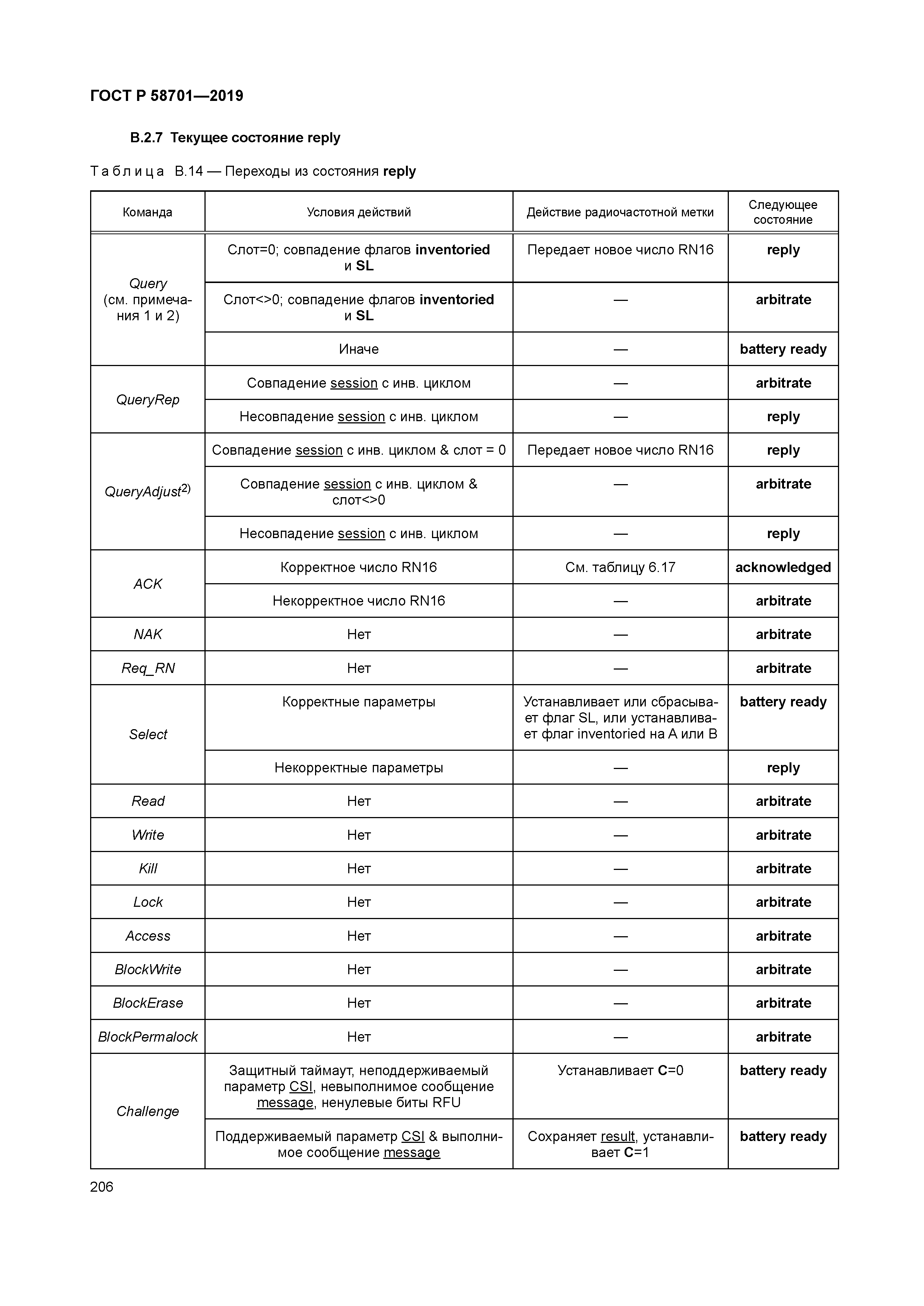 ГОСТ Р 58701-2019
