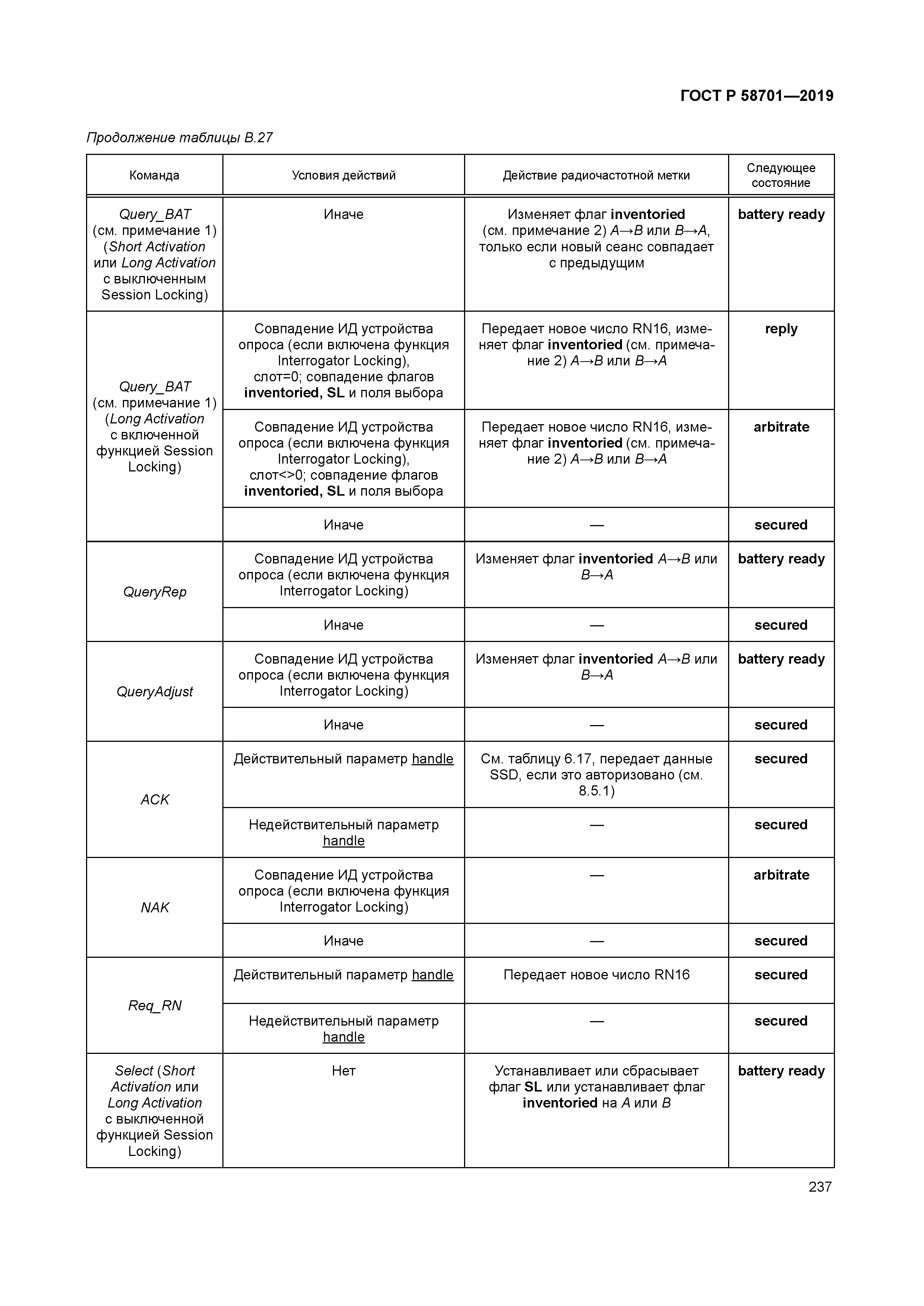 ГОСТ Р 58701-2019