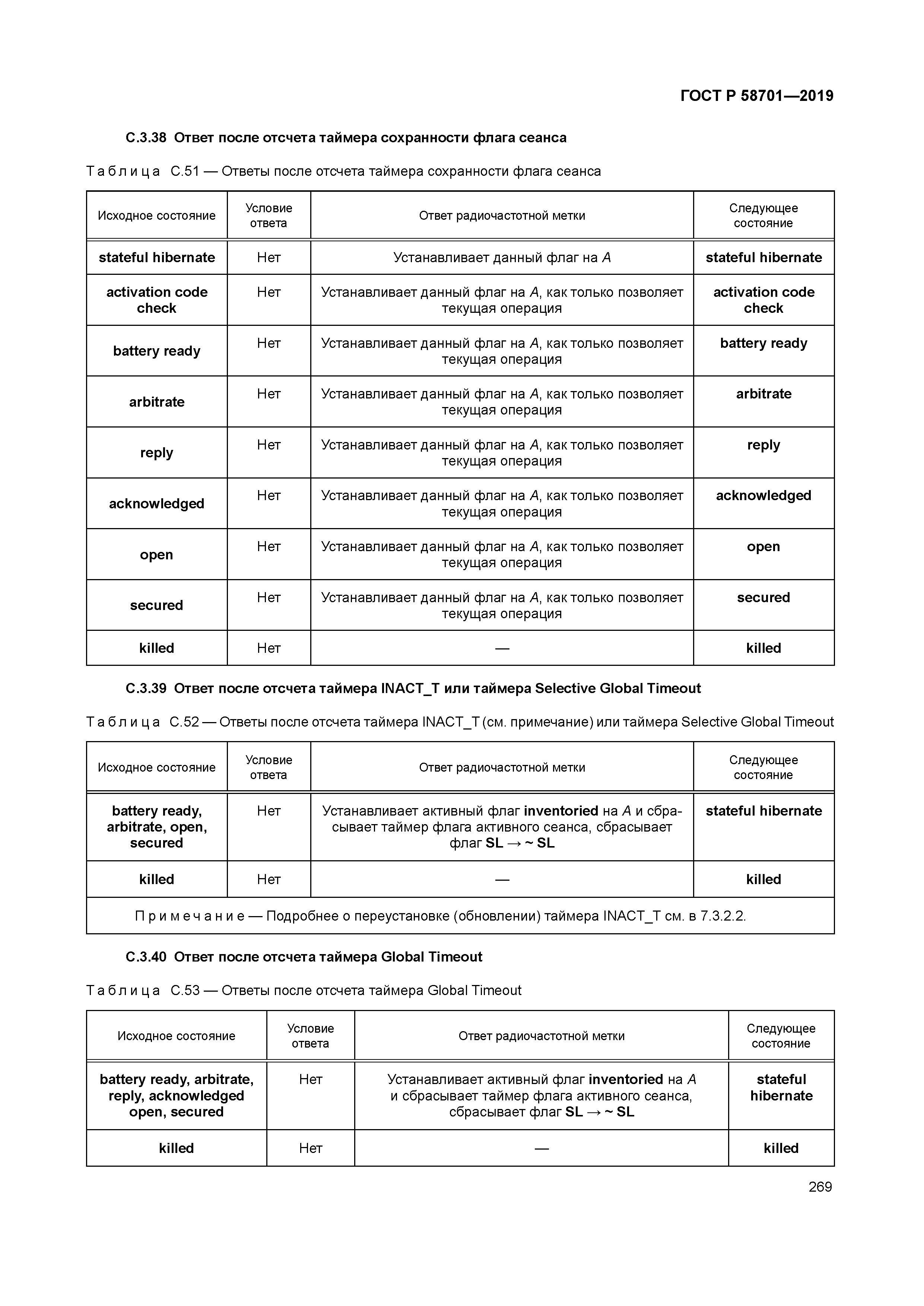 ГОСТ Р 58701-2019