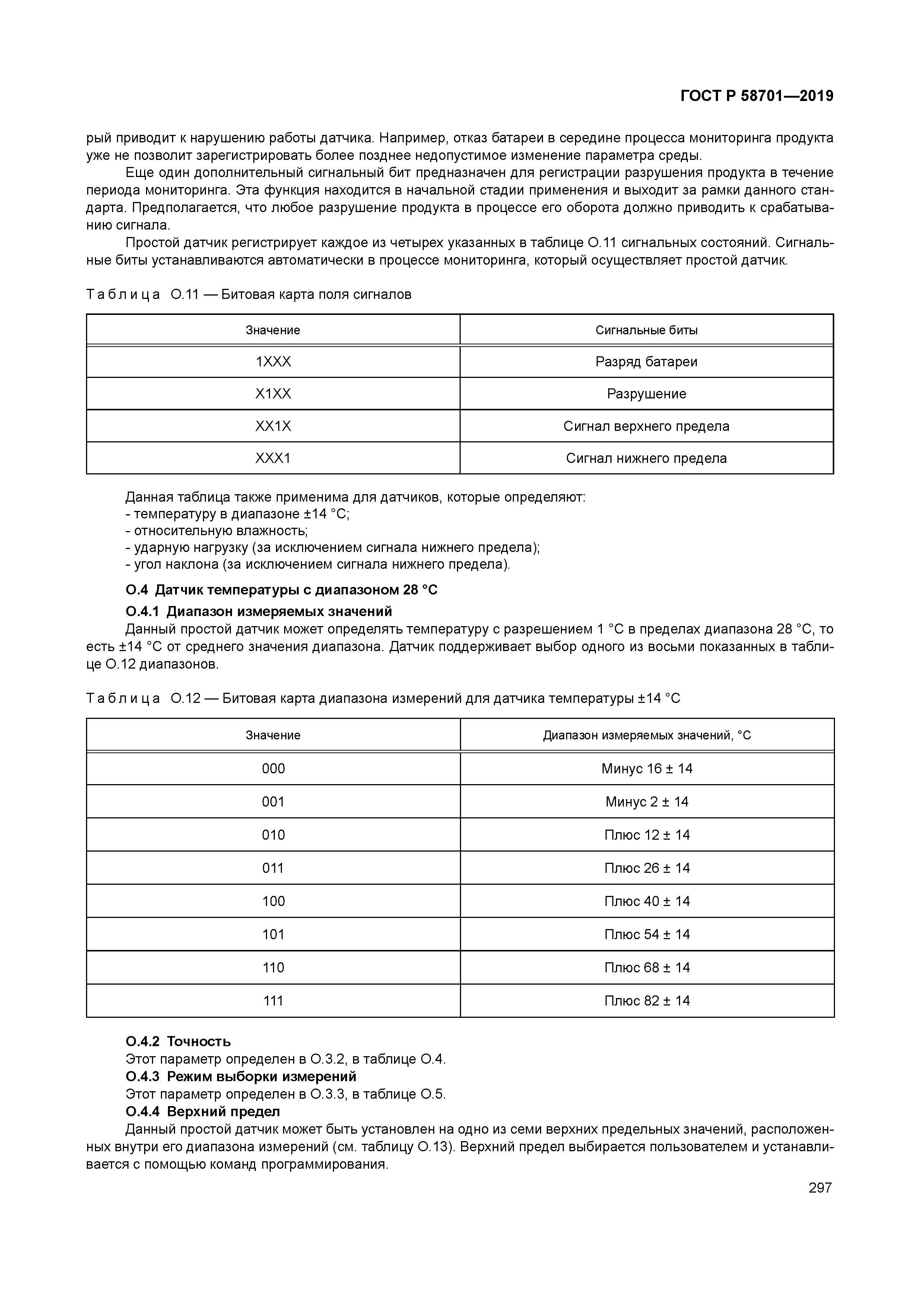 ГОСТ Р 58701-2019