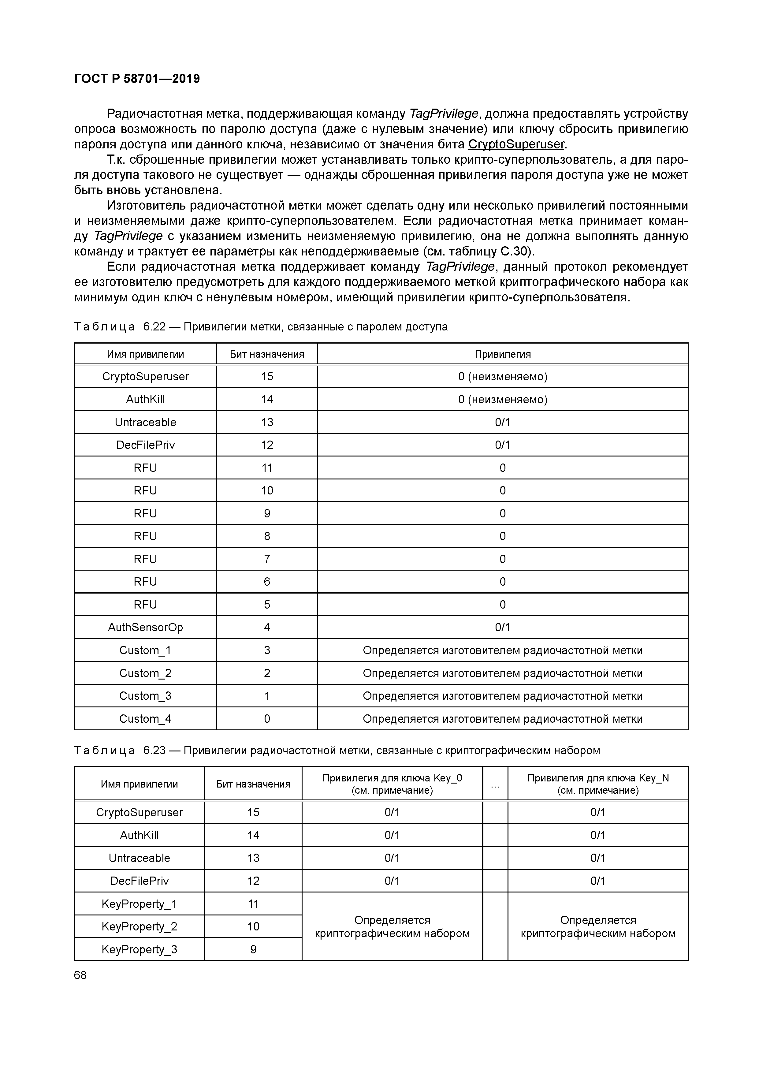 ГОСТ Р 58701-2019