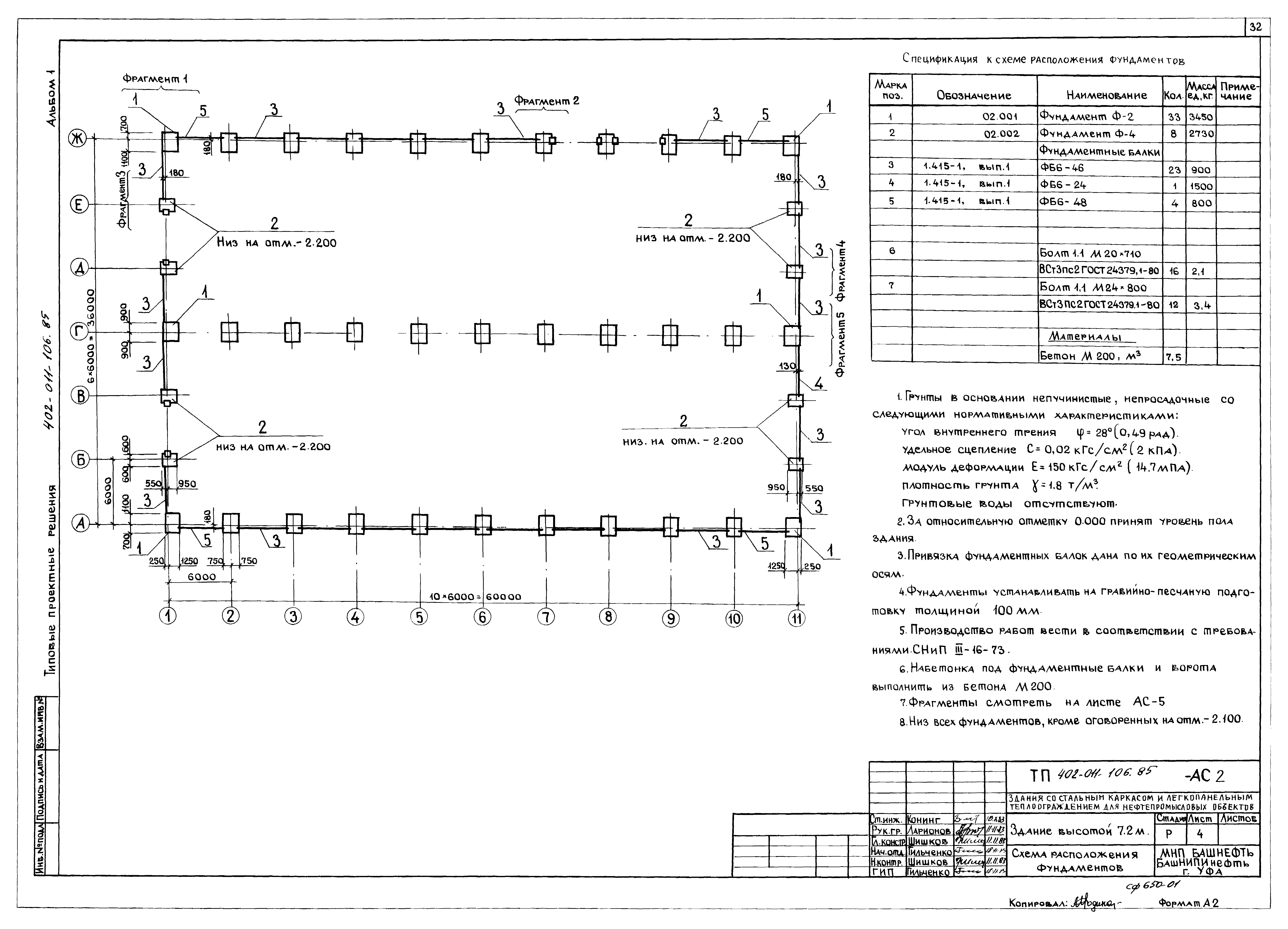 Типовые проектные решения 402-011-106.85