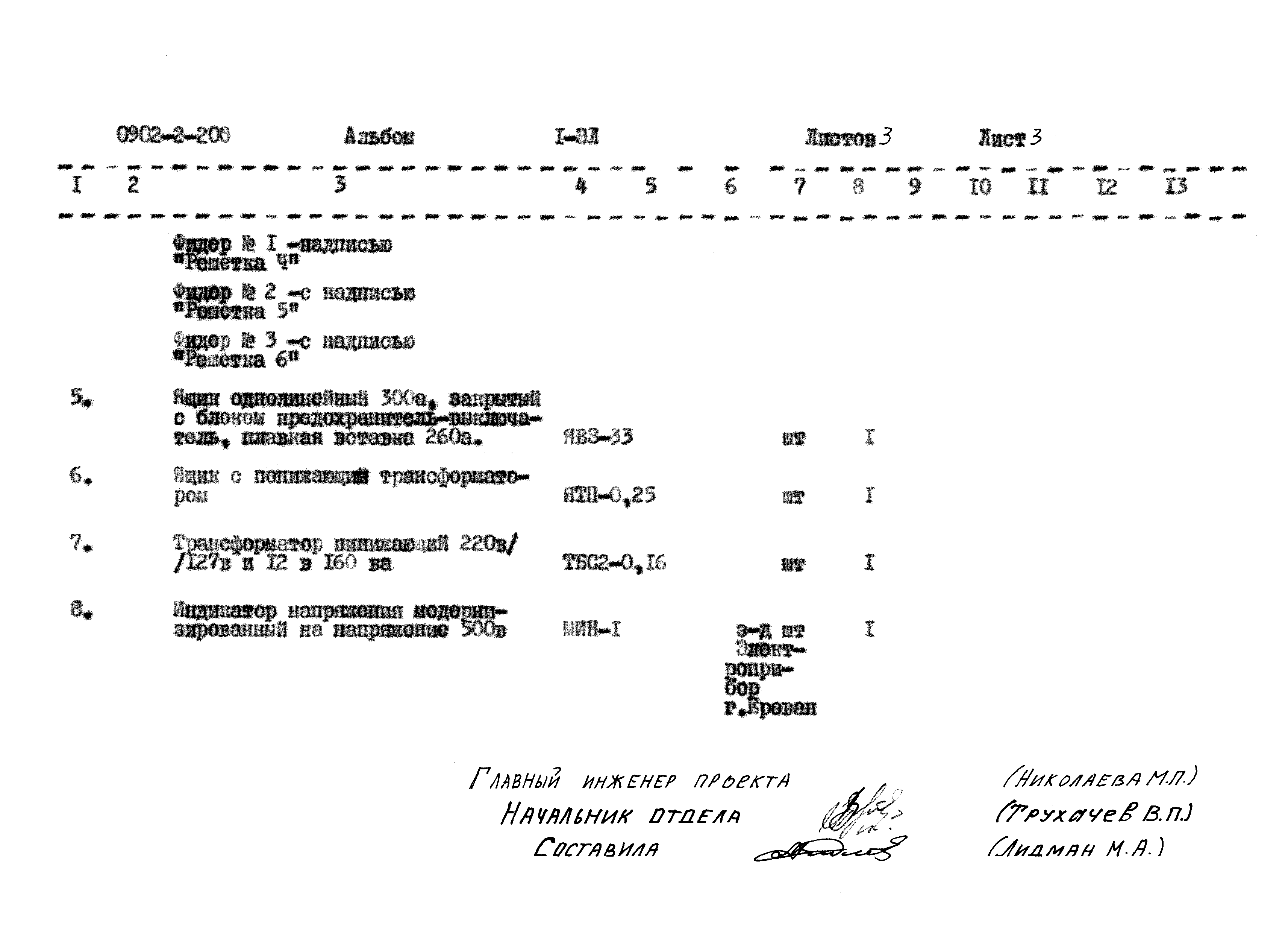 Типовой проект 0902-2-200