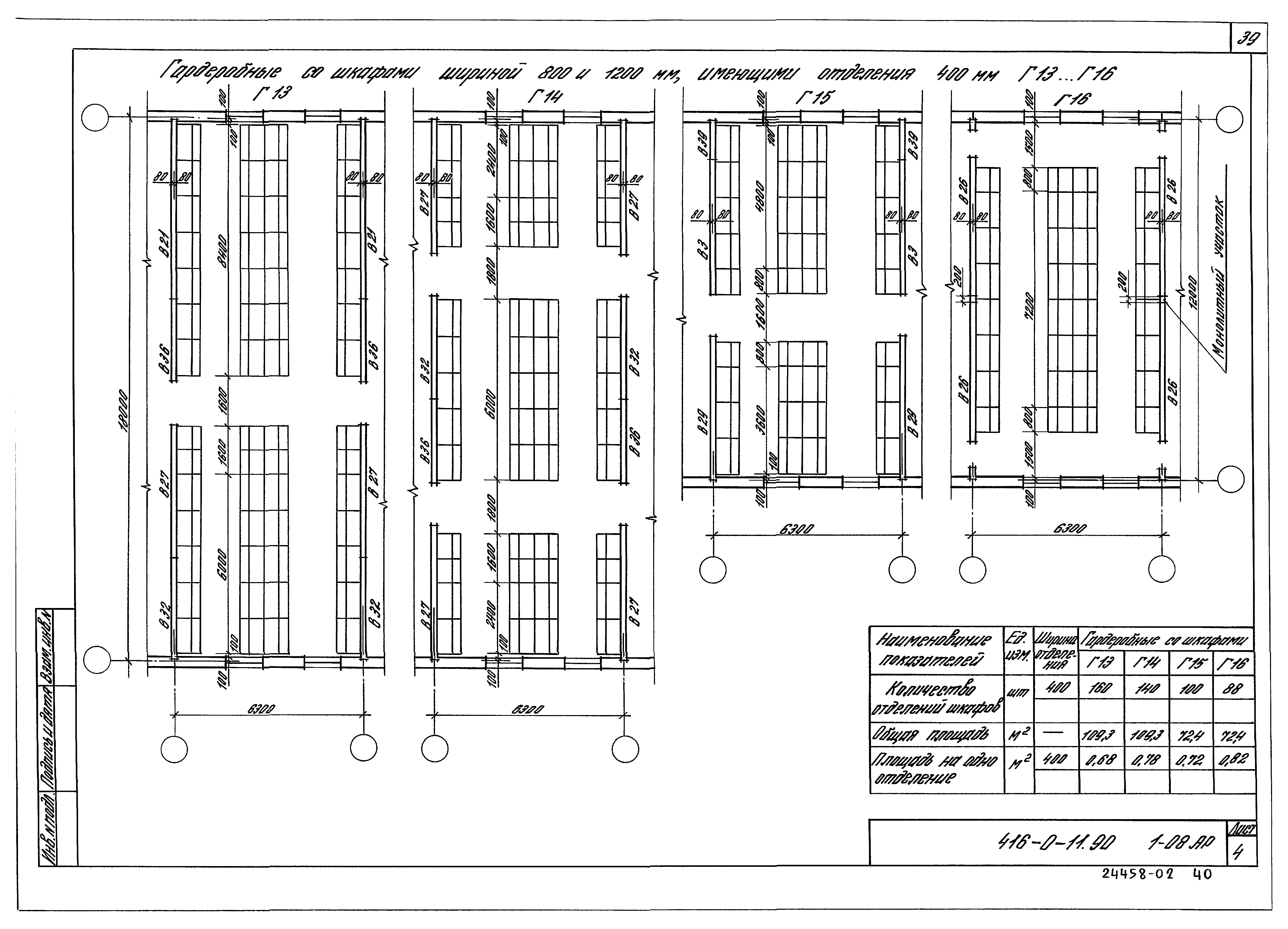 Типовые материалы для проектирования 416-0-11.90