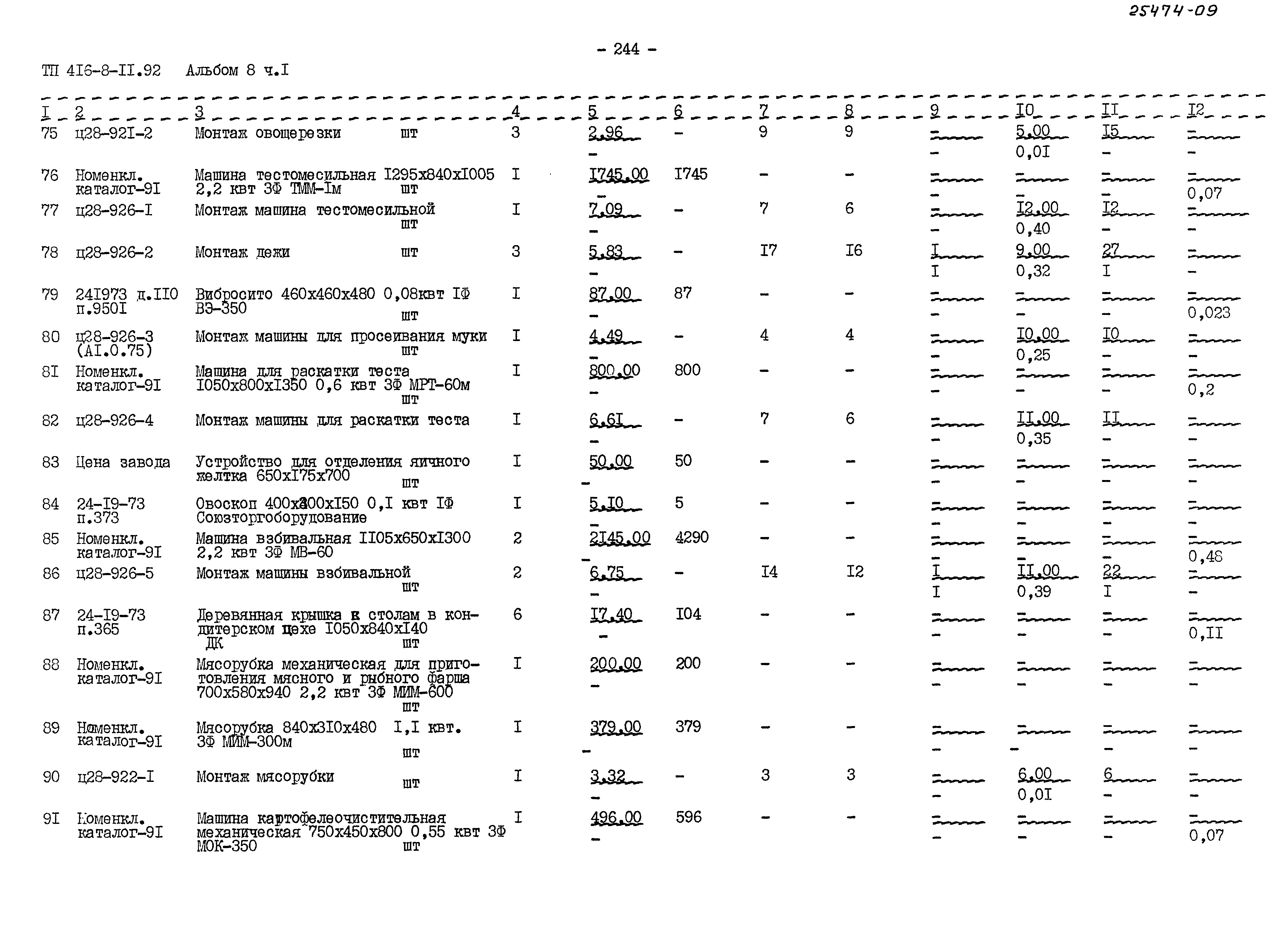 Типовой проект 416-8-11.92