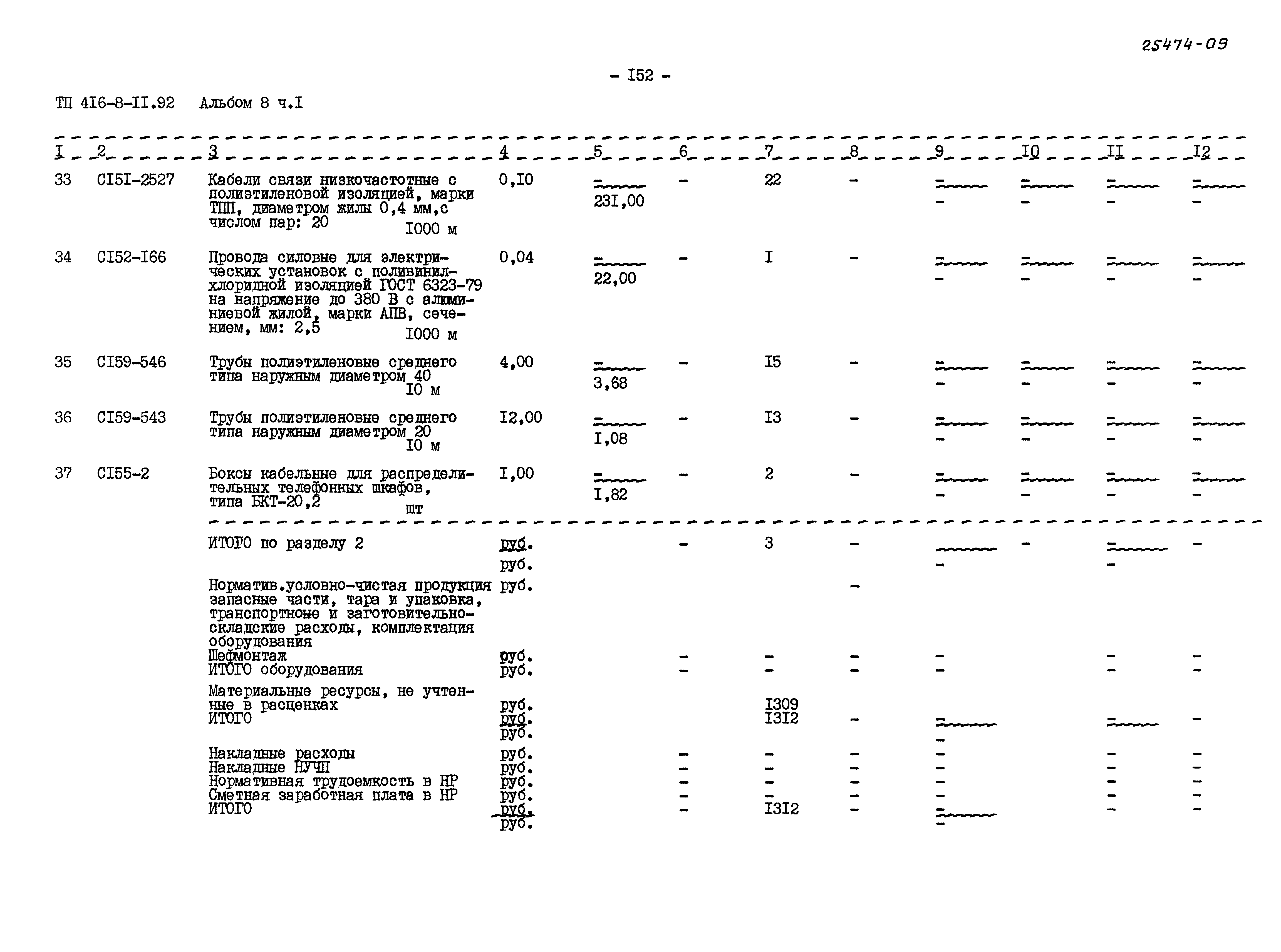 Типовой проект 416-8-11.92