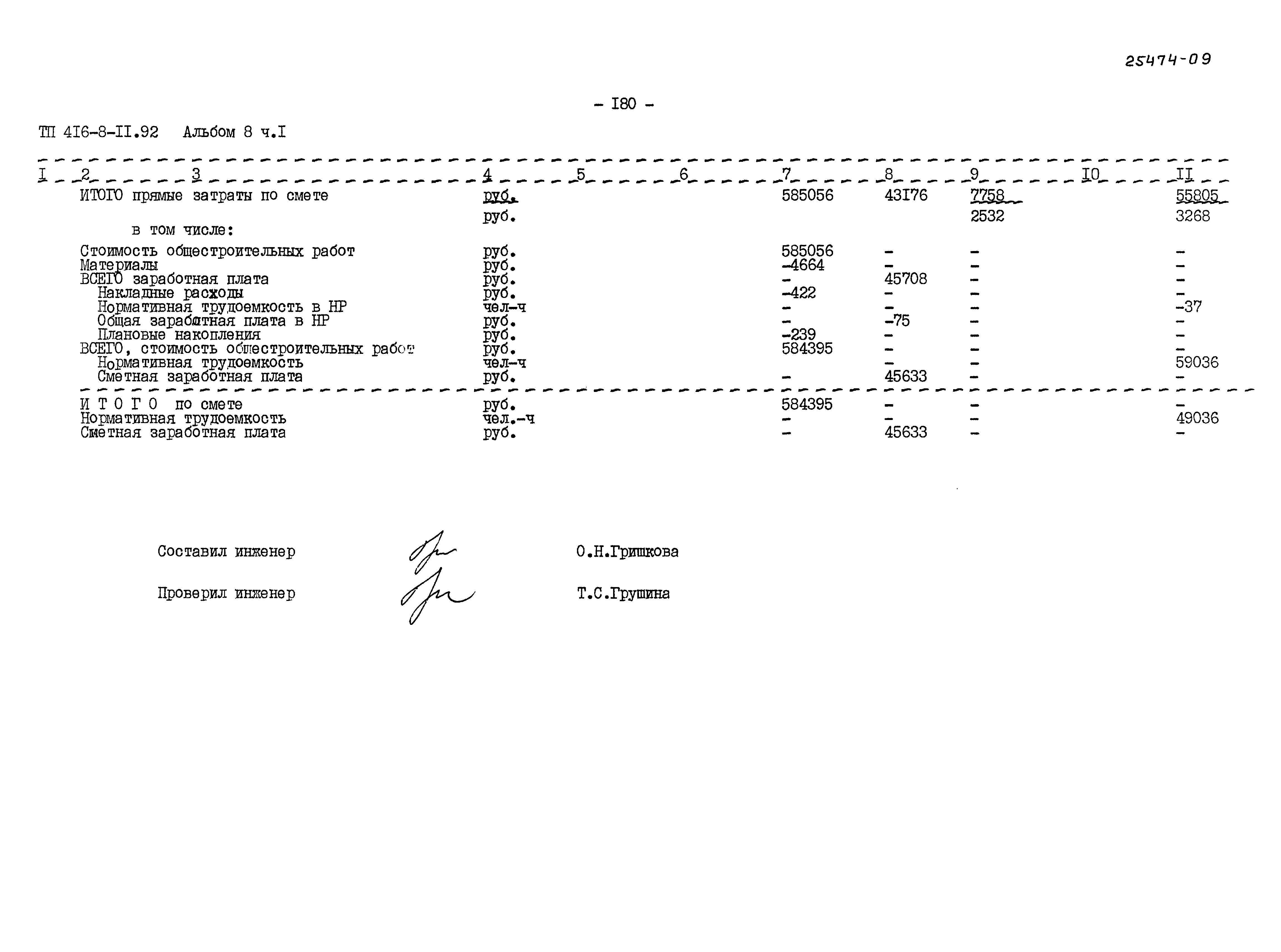 Типовой проект 416-8-11.92