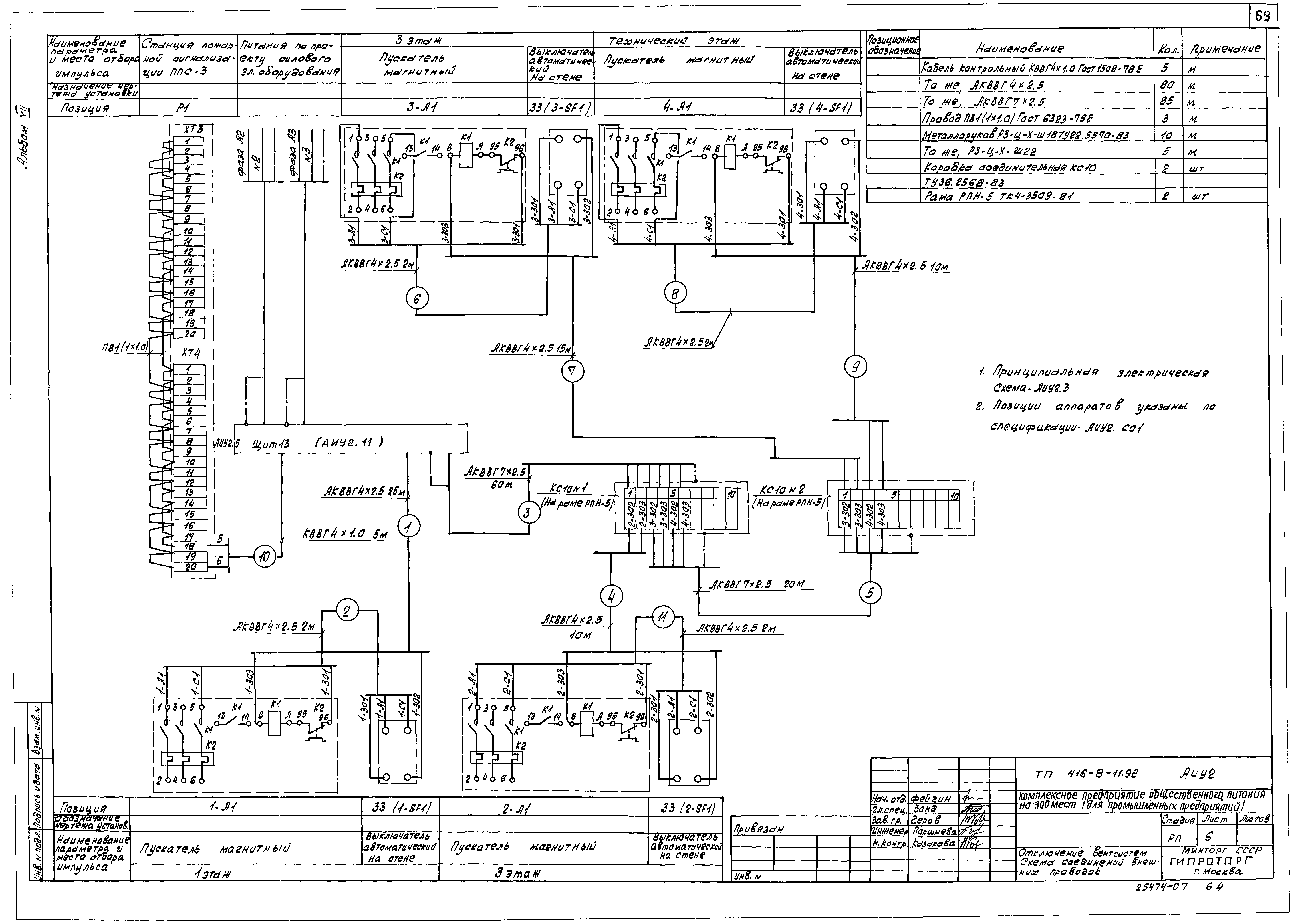 Типовой проект 416-8-11.92
