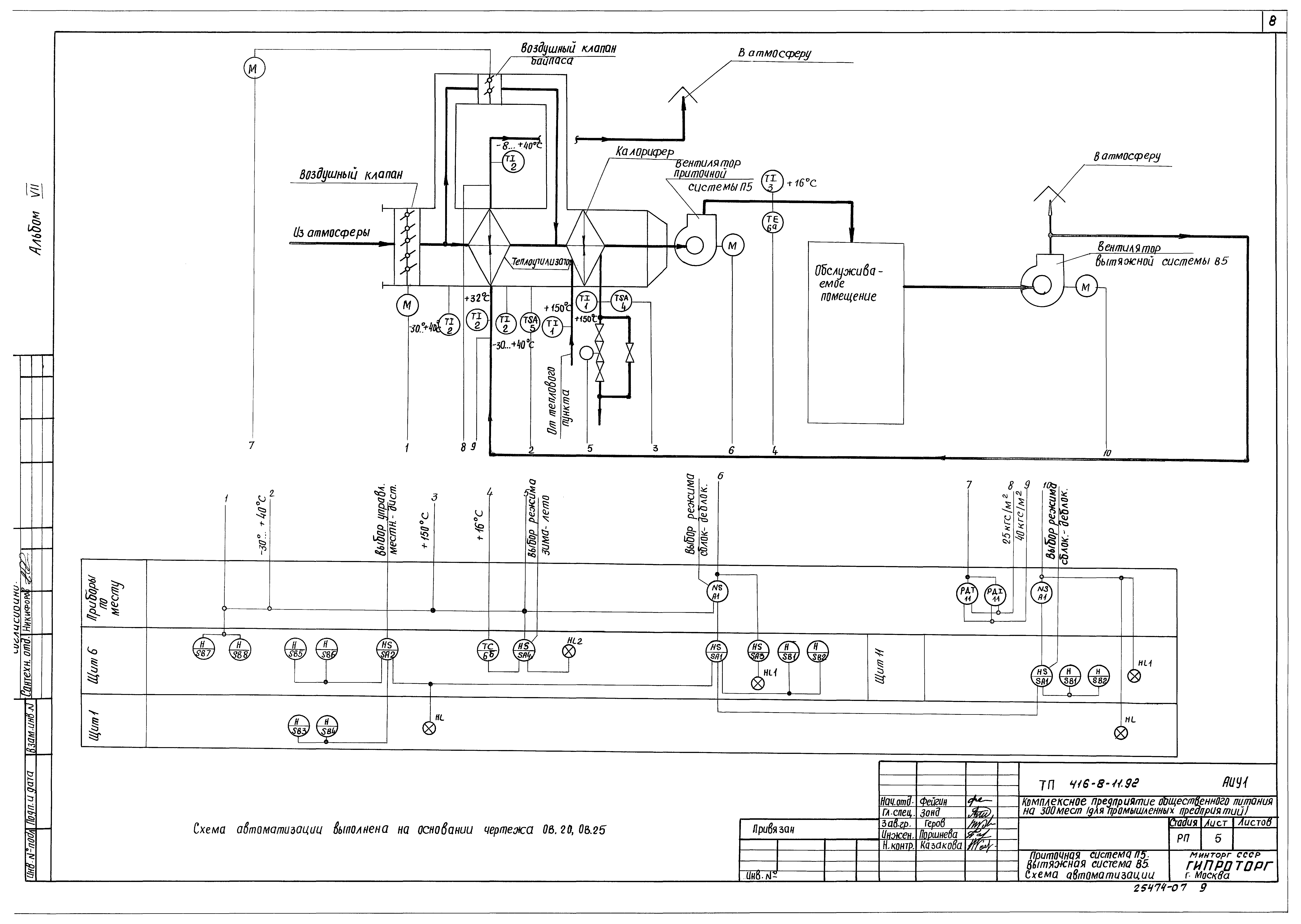 Типовой проект 416-8-11.92