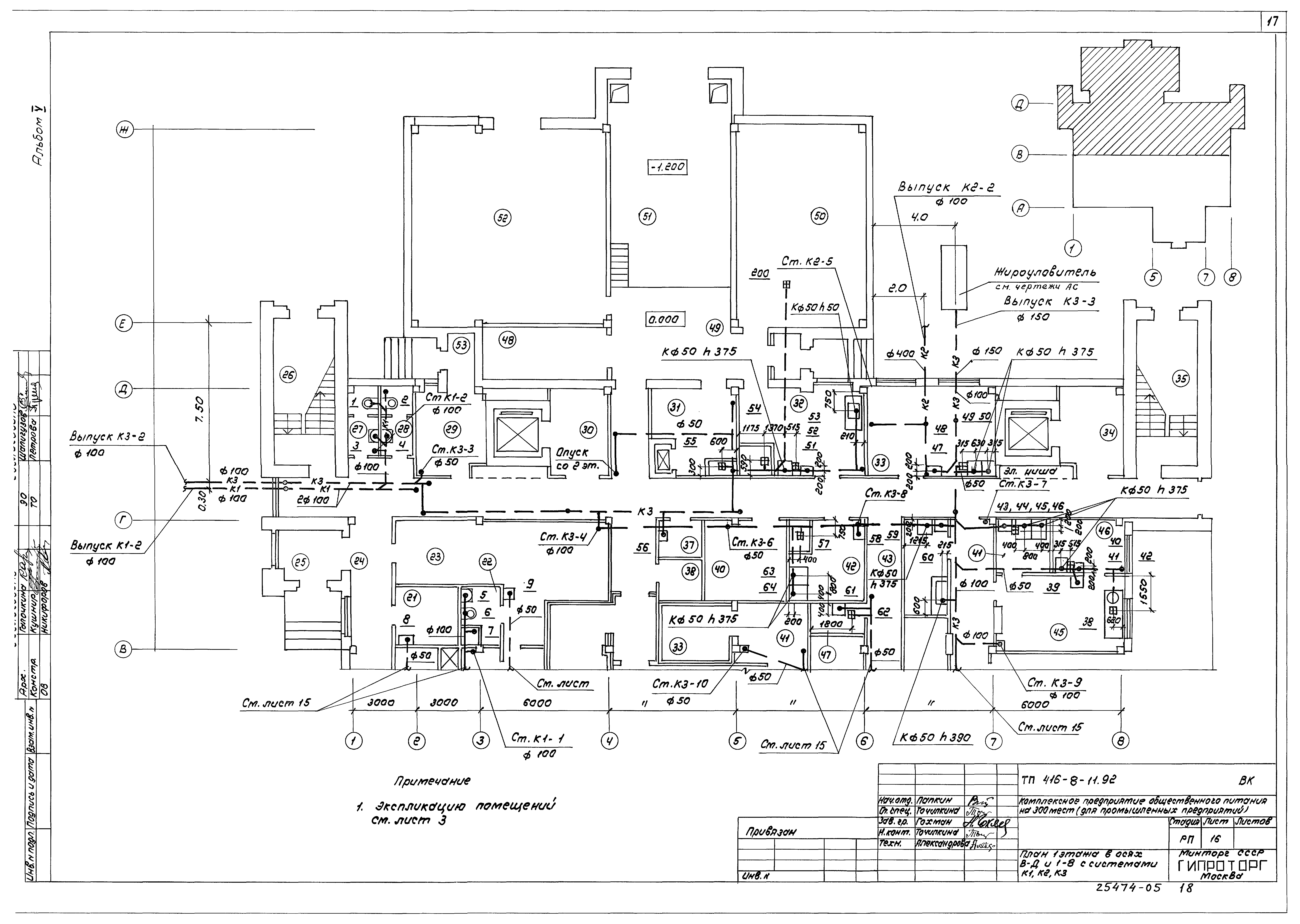 Типовой проект 416-8-11.92