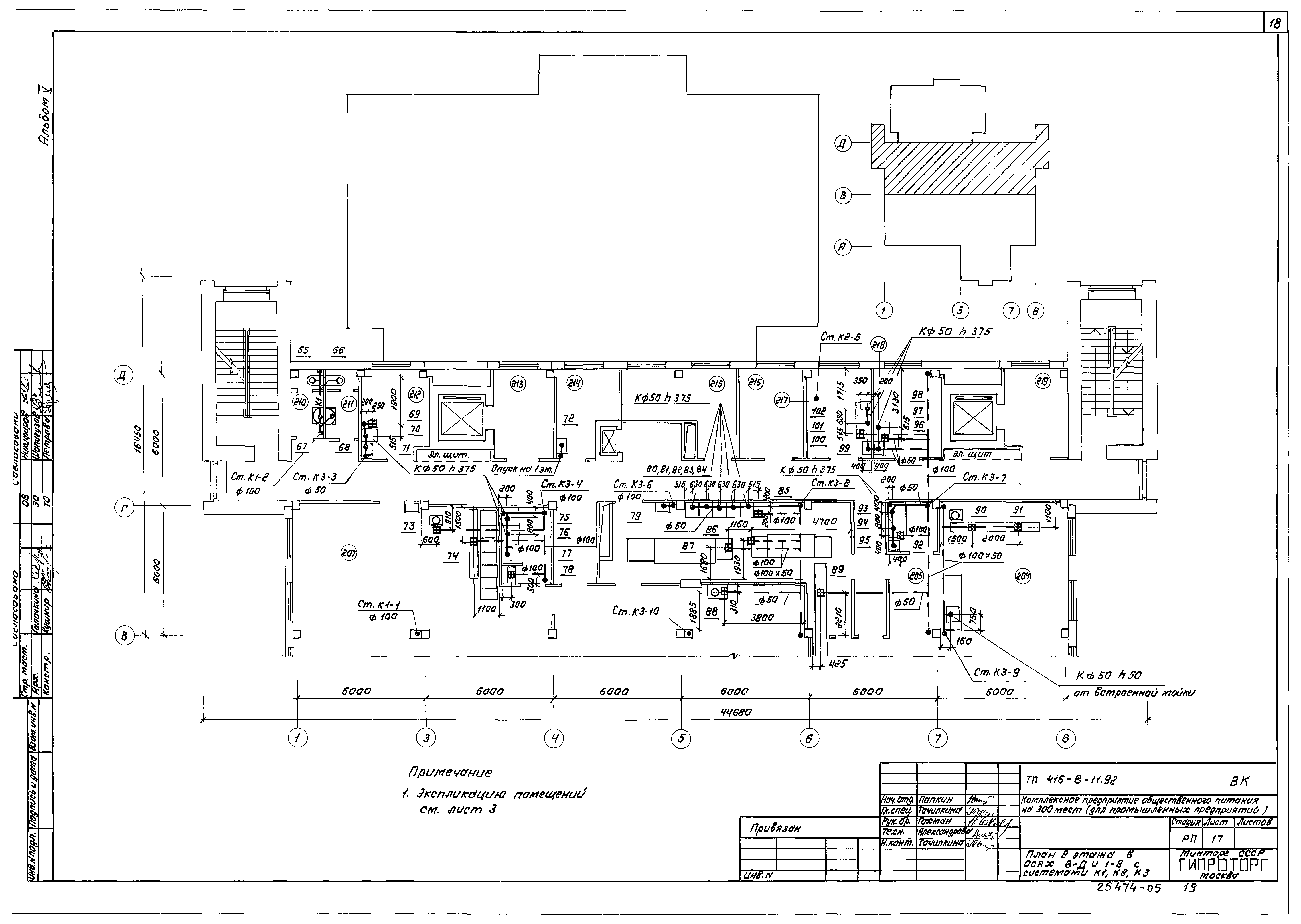 Типовой проект 416-8-11.92