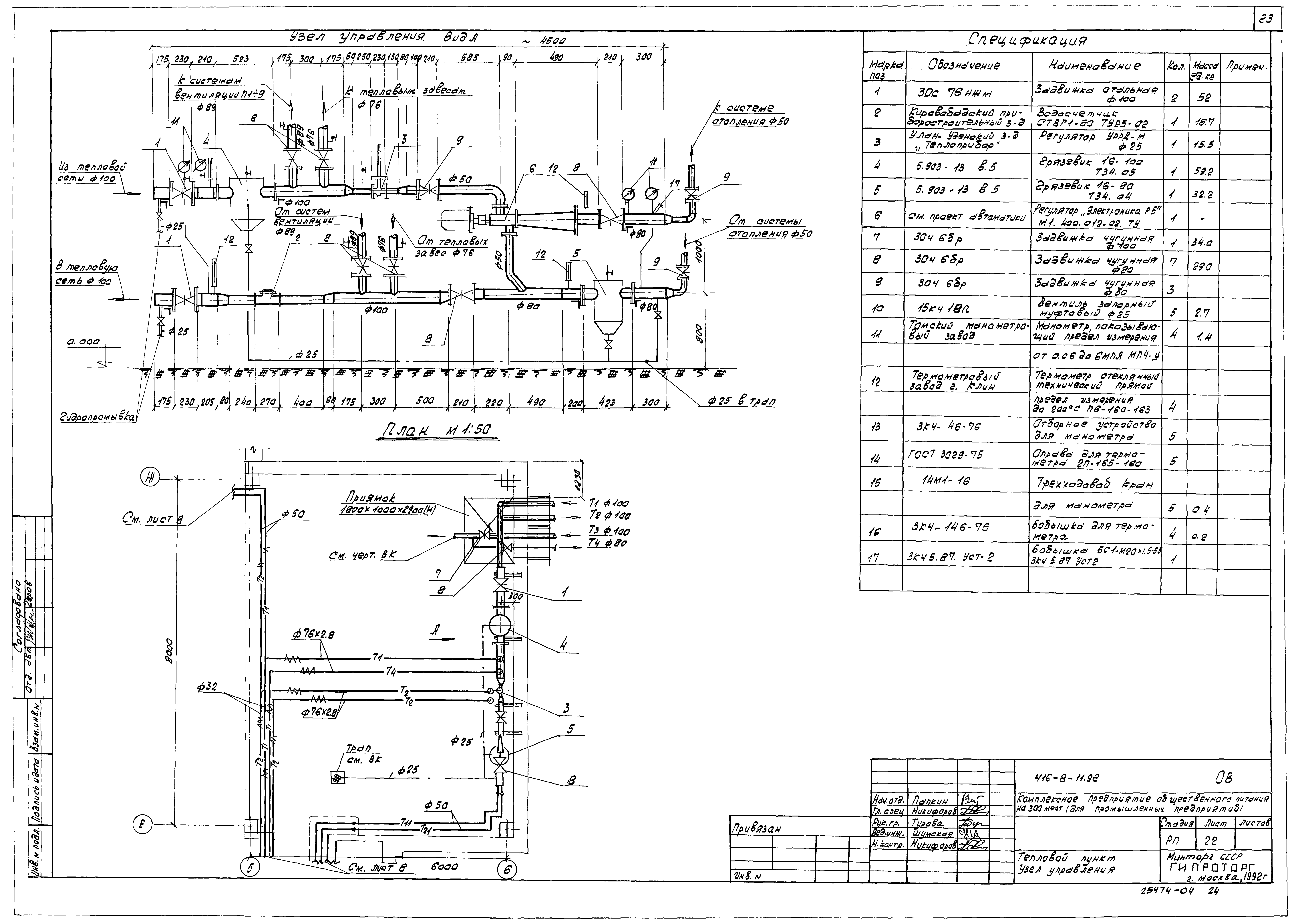 Типовой проект 416-8-11.92