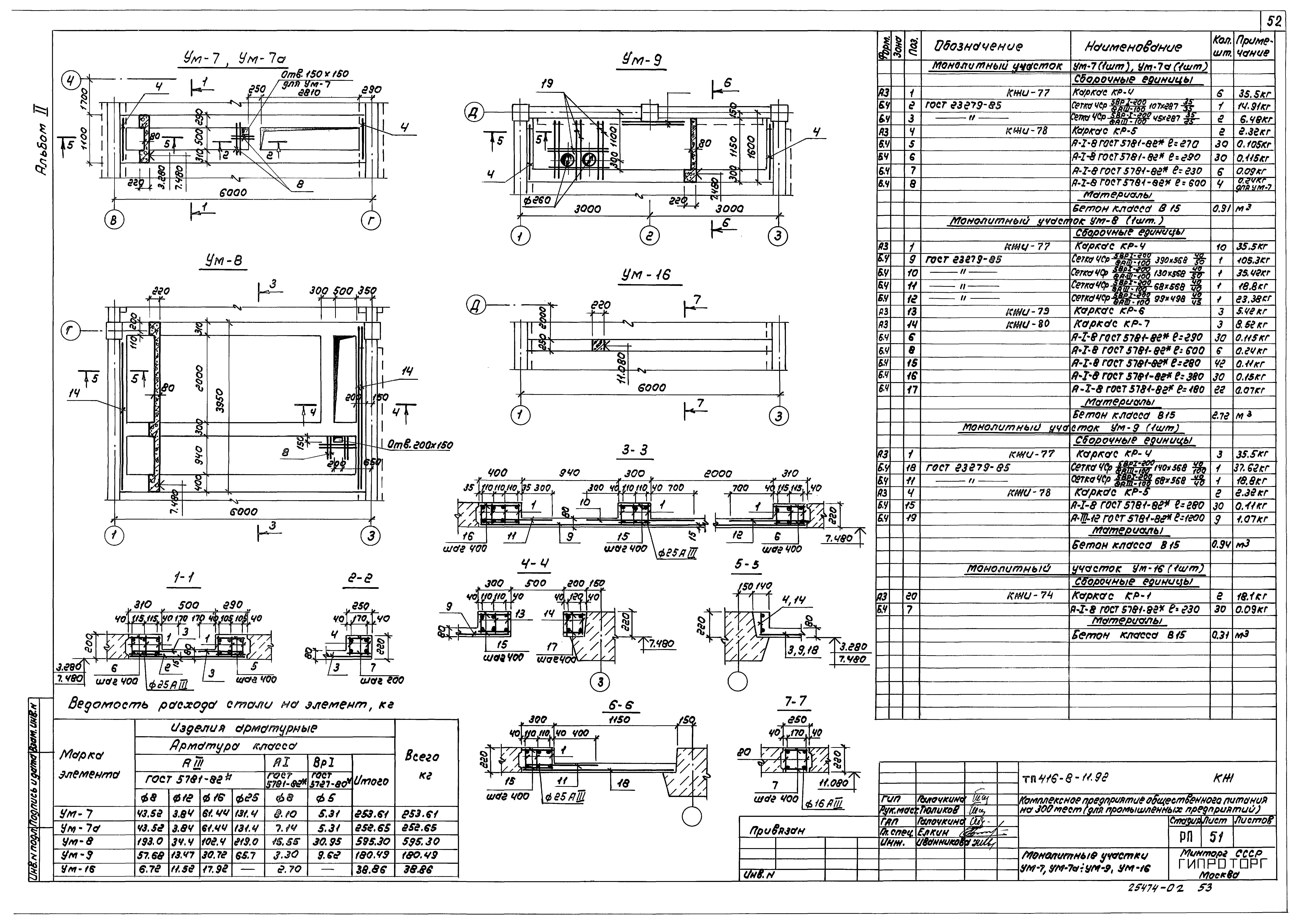 Типовой проект 416-8-11.92