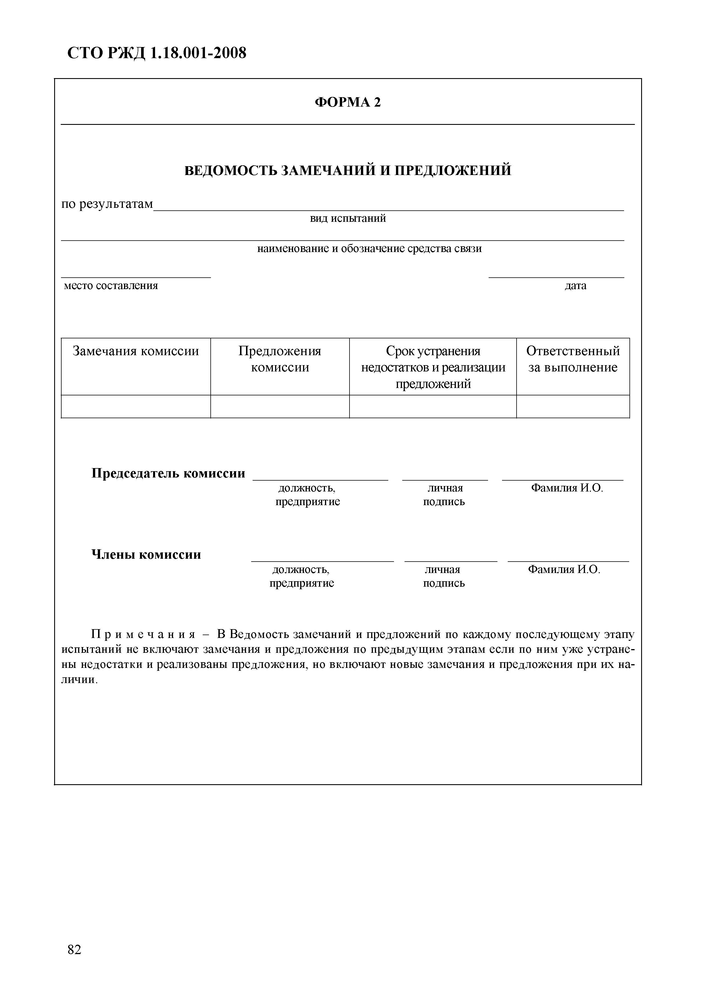 СТО РЖД 1.18.001-2008