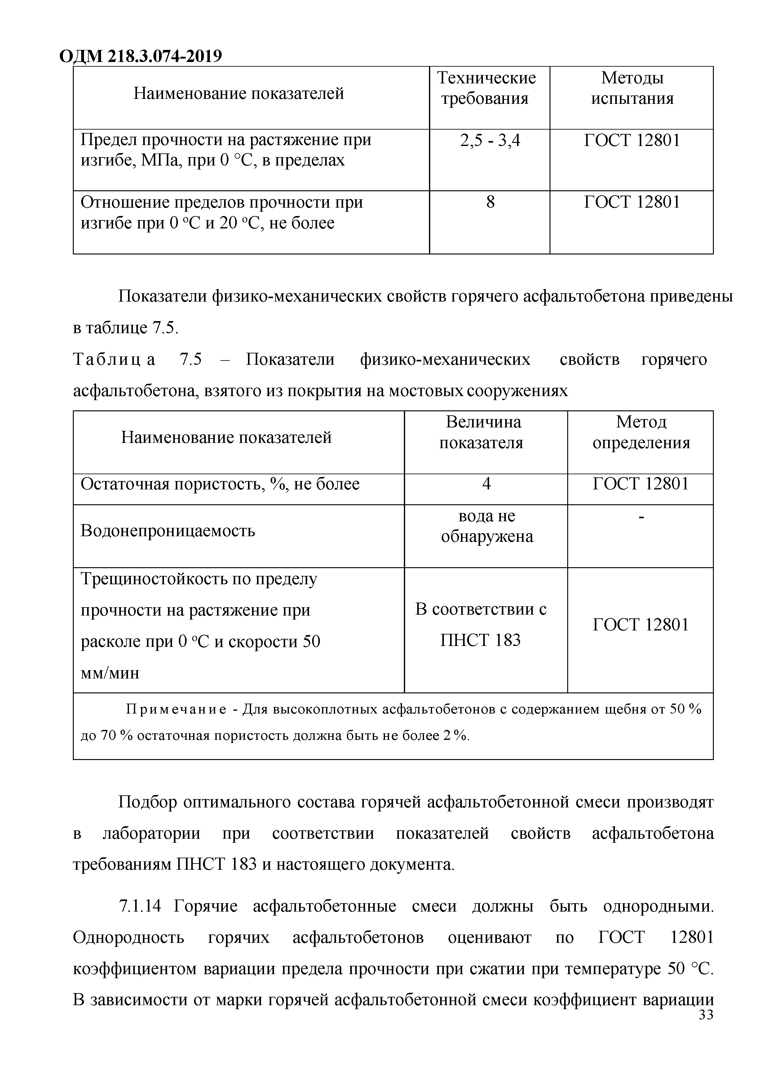 ОДМ 218.3.074-2019